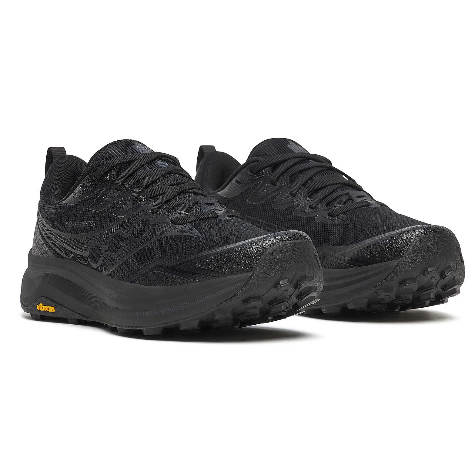 Women's Peregrine 16 GORE-TEX Trail Running Shoes Triple Black - Image 4
