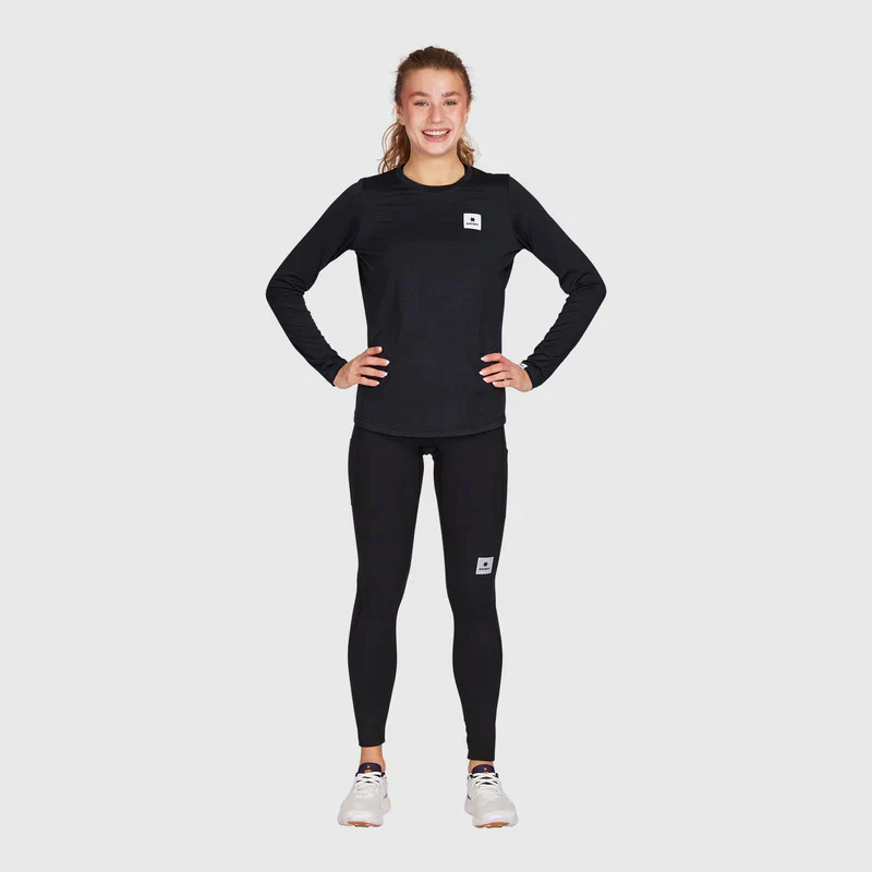 SAYSKY Women's Clean Pace Top Black - Image 3