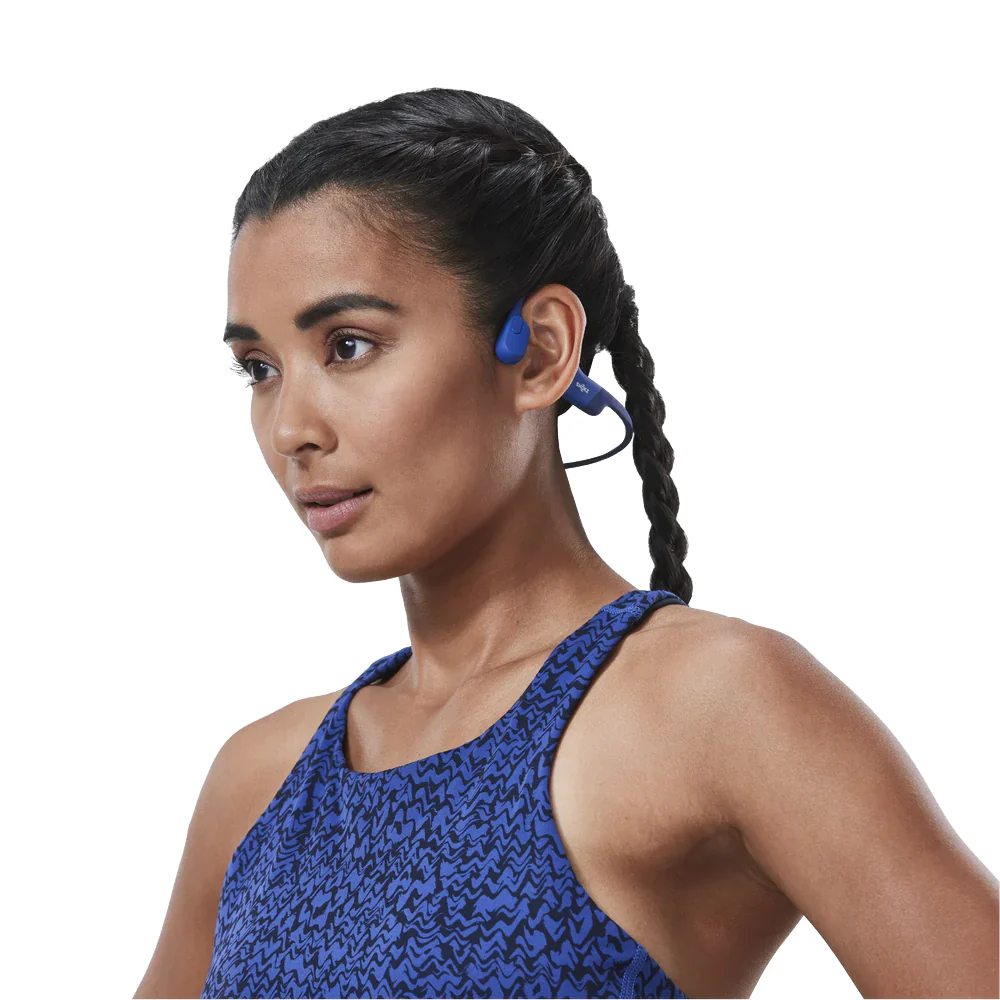 Shokz OpenRun Mini Headphones Blue - Image 5