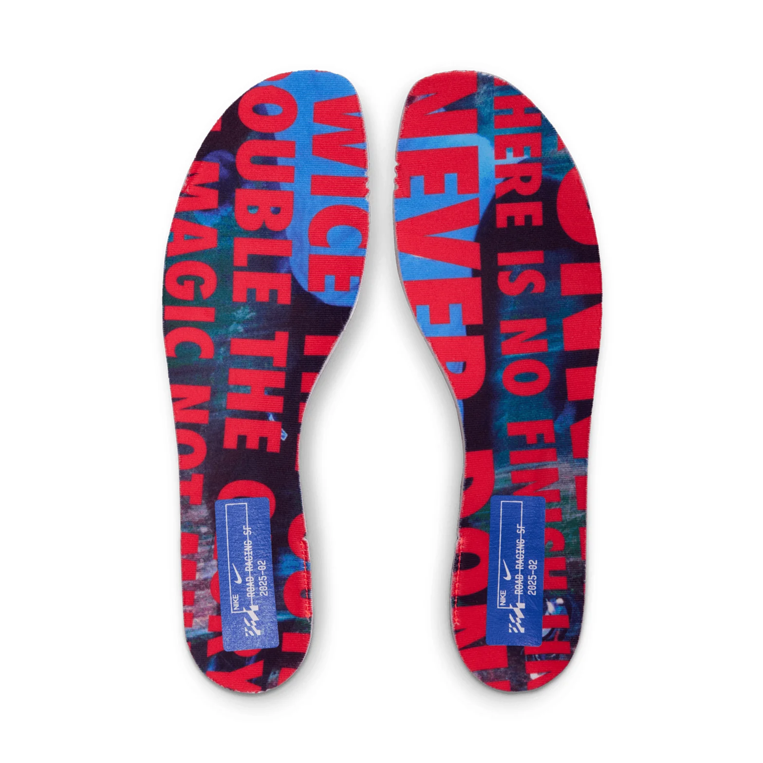 Streakfly 2 Running Shoes White / Black / Racer Blue / Bright Crimson - Image 4