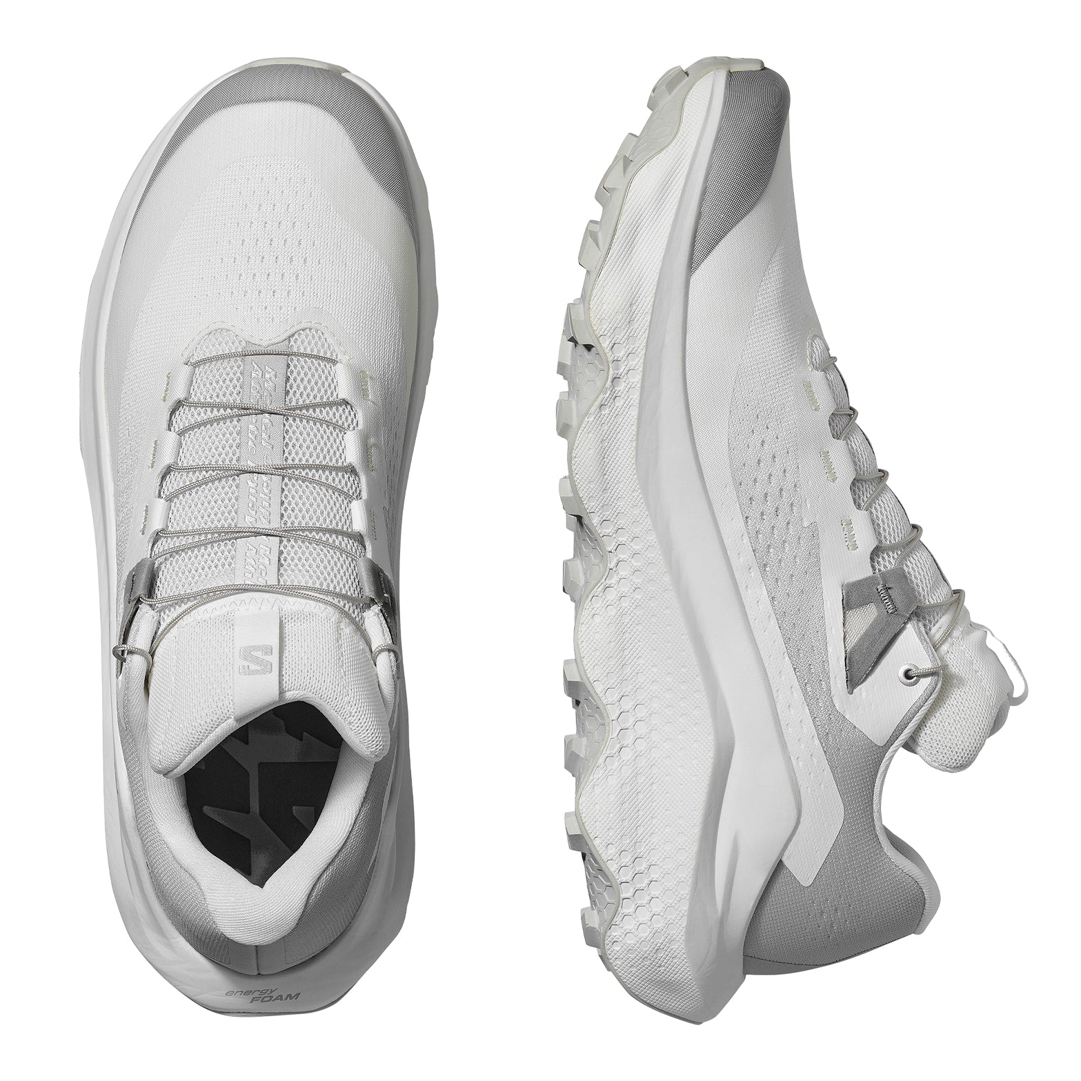 Ultra Glide 3 x Mental Athletic Trail Running Shoes White / White / Lunar Rock - Image 3