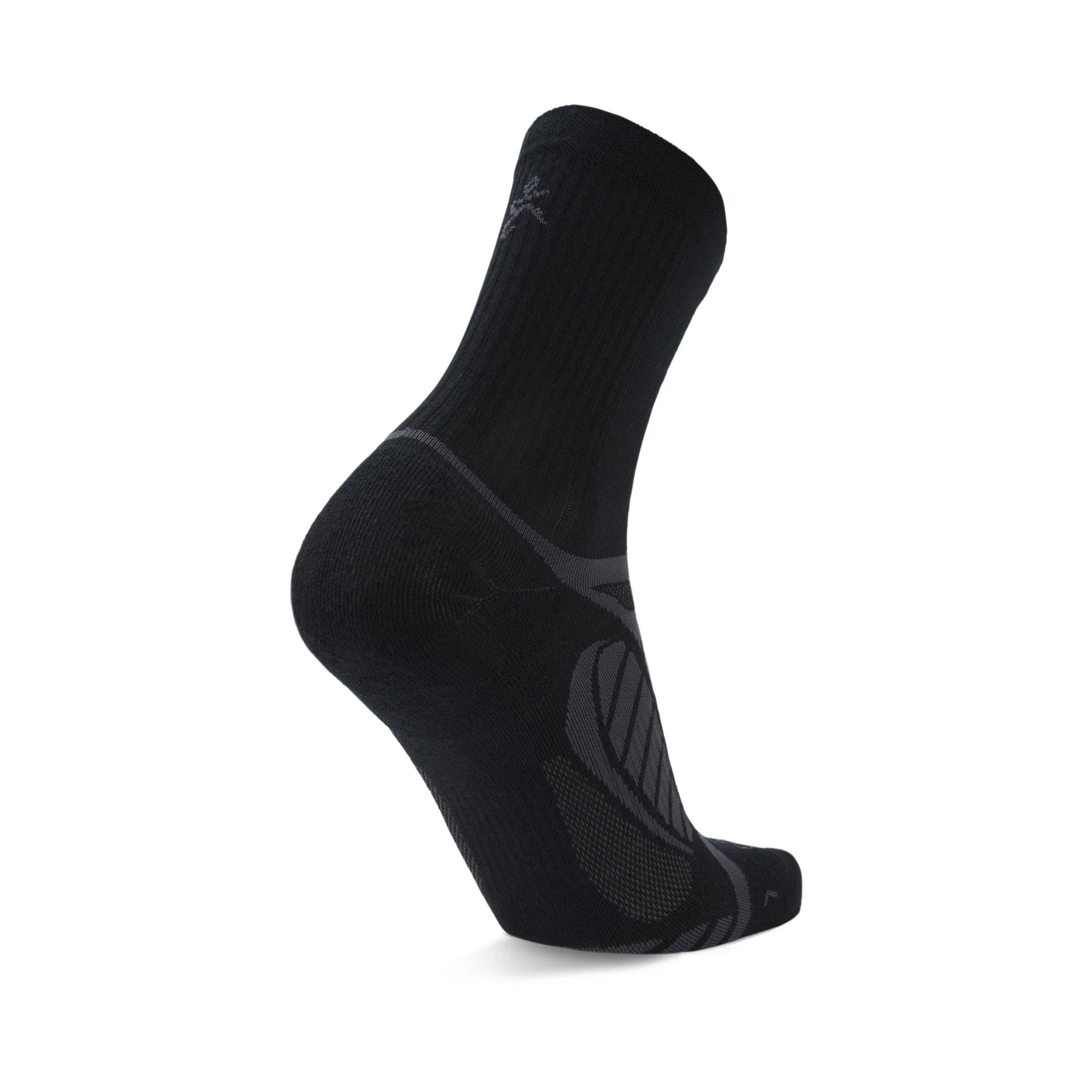 Ultralight Crew Running Socks Black - Image 2