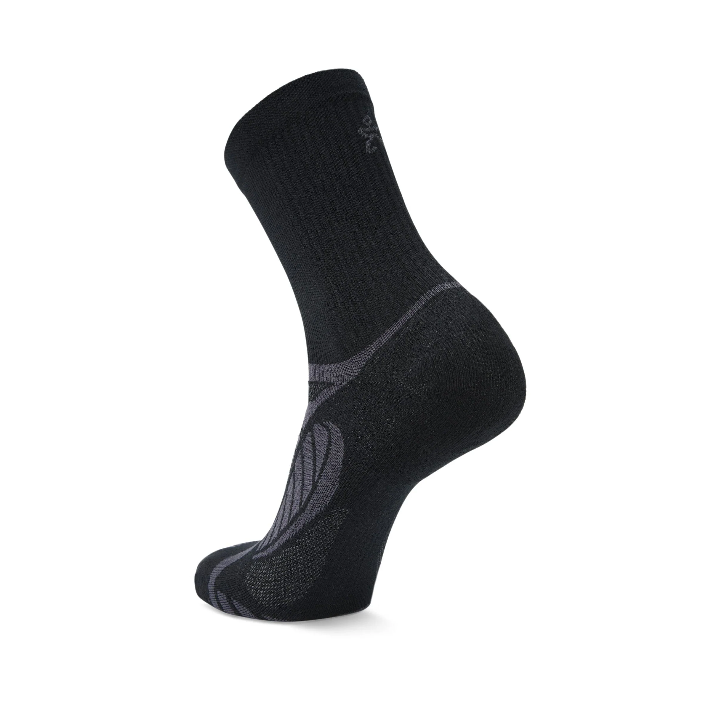 Ultralight Crew Running Socks Black - Image 3