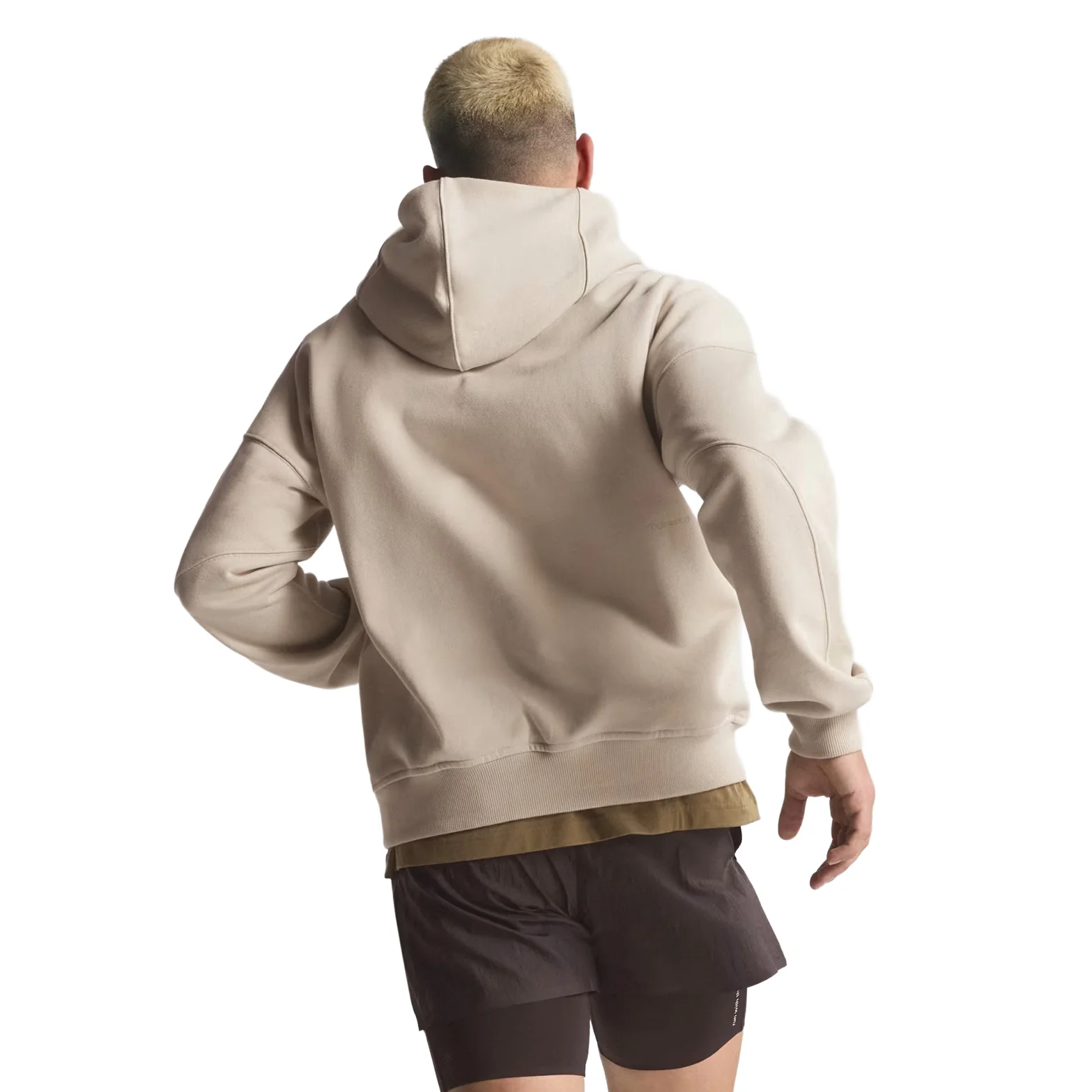 Unisex Adi365 H.Koumori Running Hoodie Putty Grey - Image 2