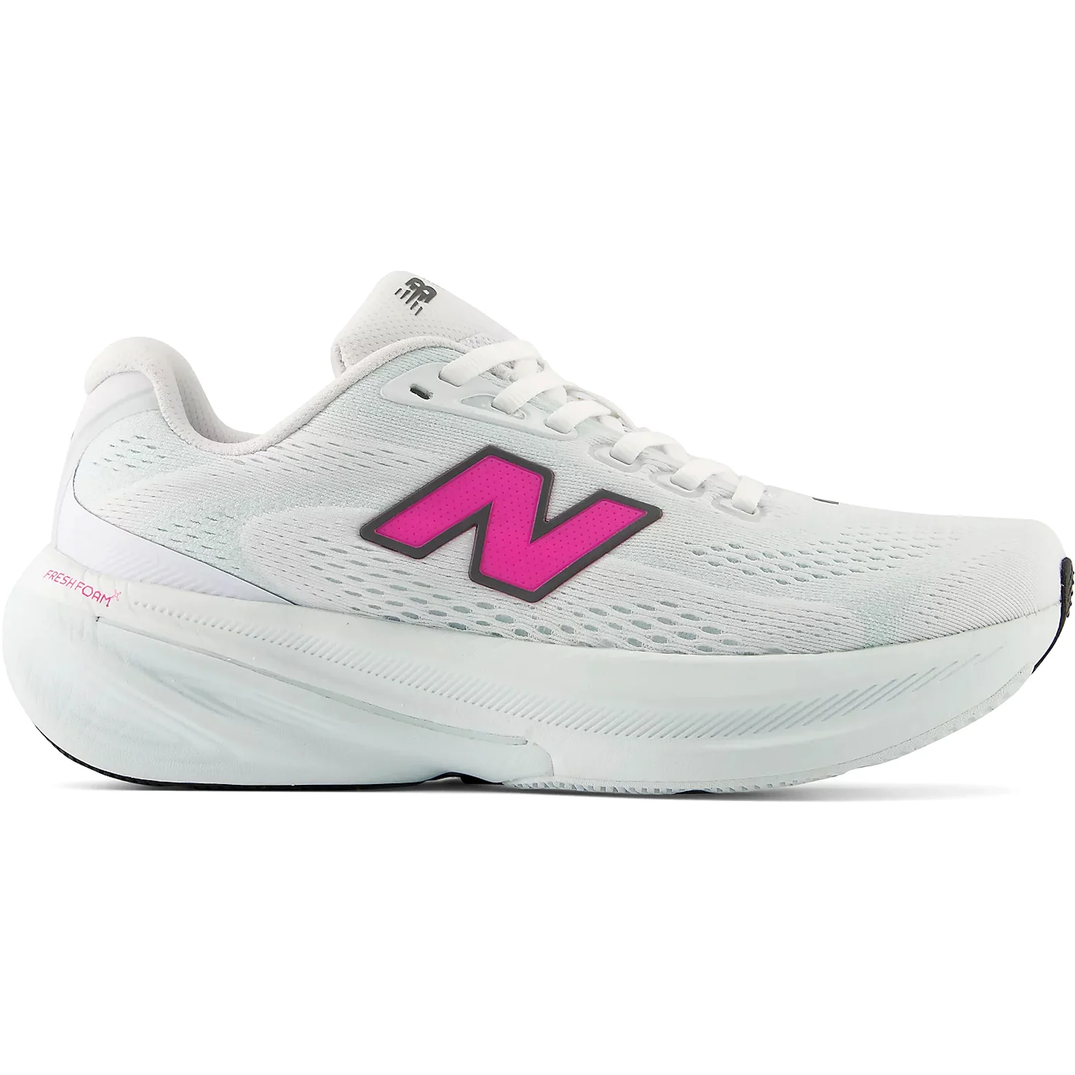 Women's 860v15 Running Shoes White / Pink Heat / Glint Blue