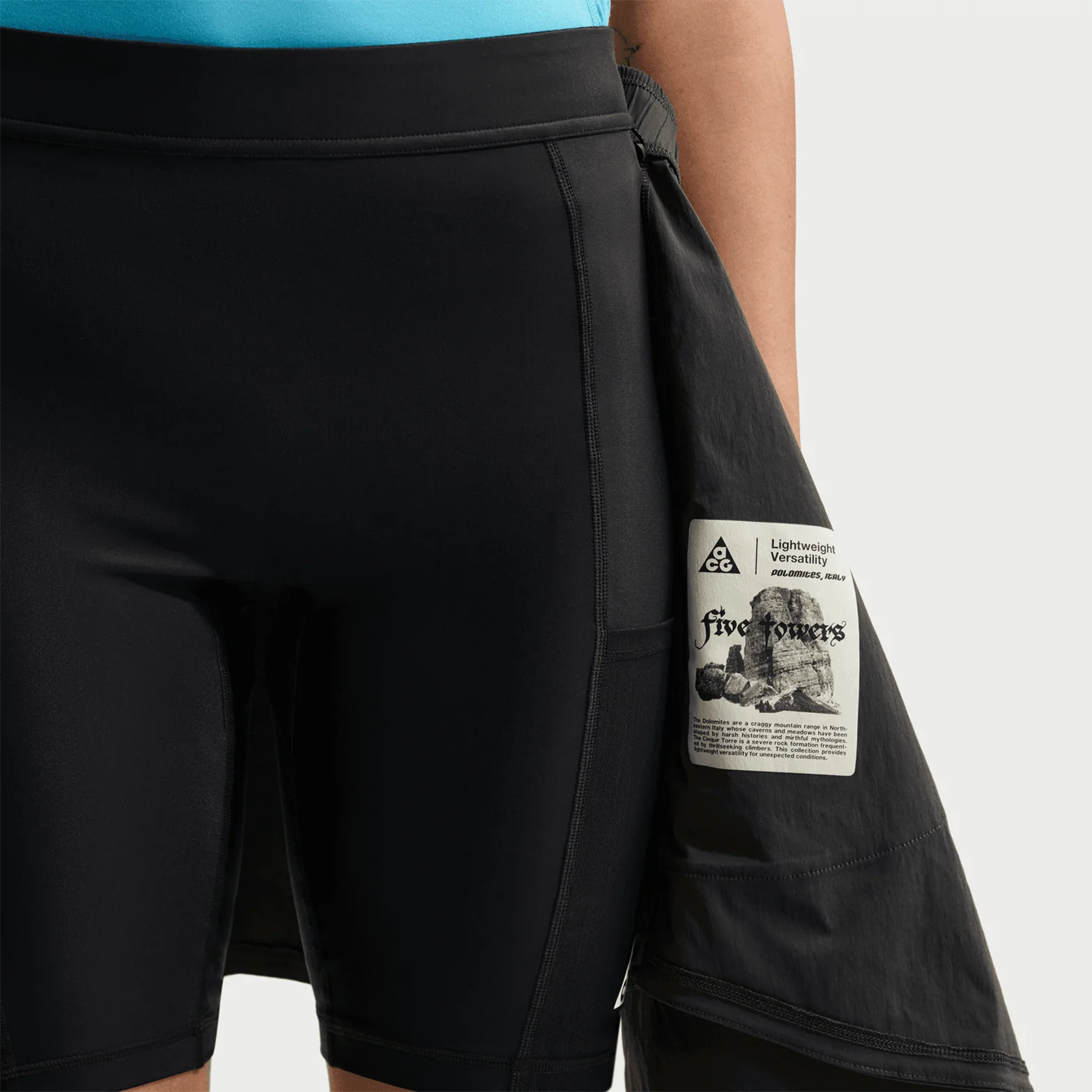 Women's ACG Five Towers Skort Anthracite / Summit White - Image 3
