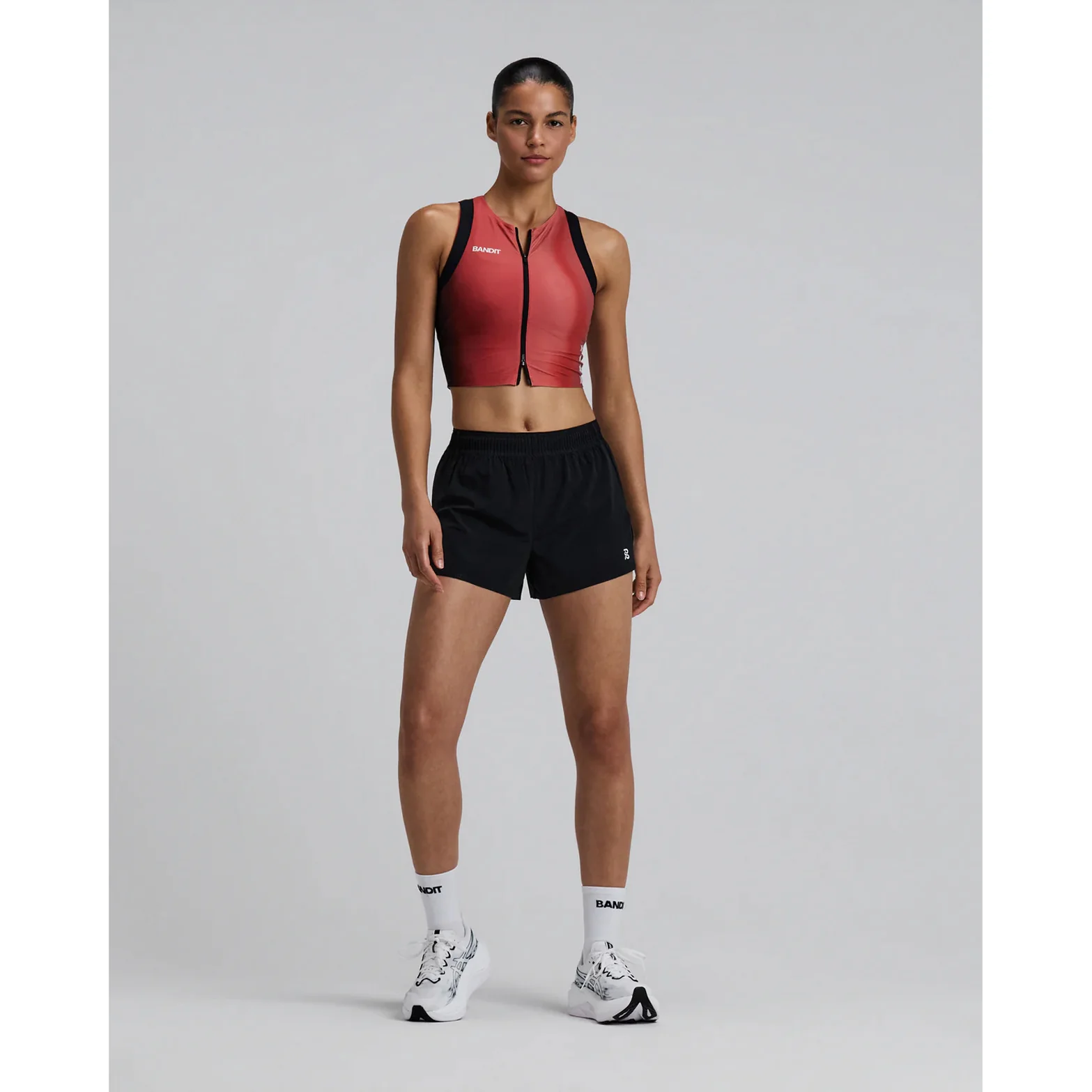Women's Adapto Distance Race Top Salt Stain Rusted Apricot - Image 7