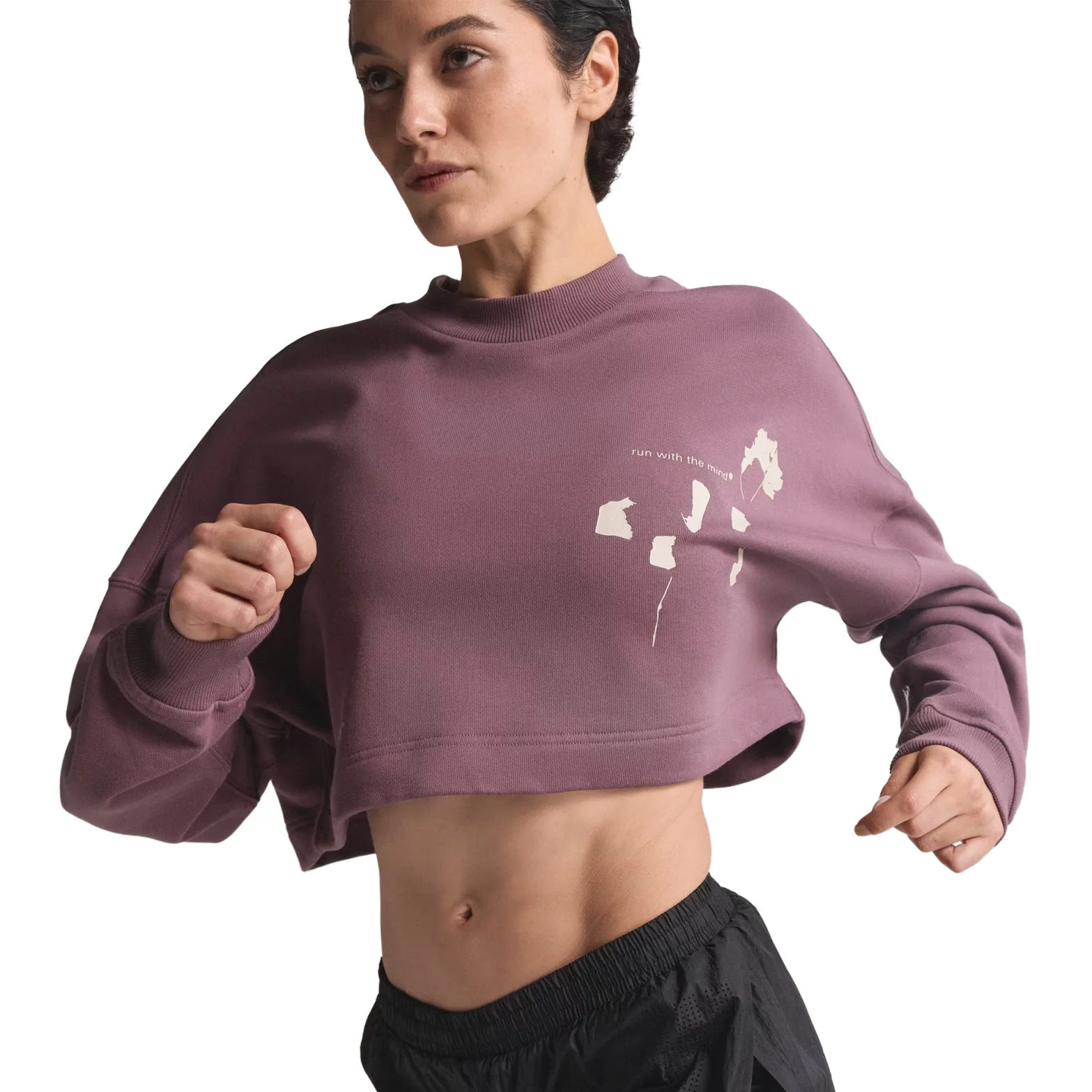 Women's Adi365 H.Koumori Running Crew Top Shadow Fig