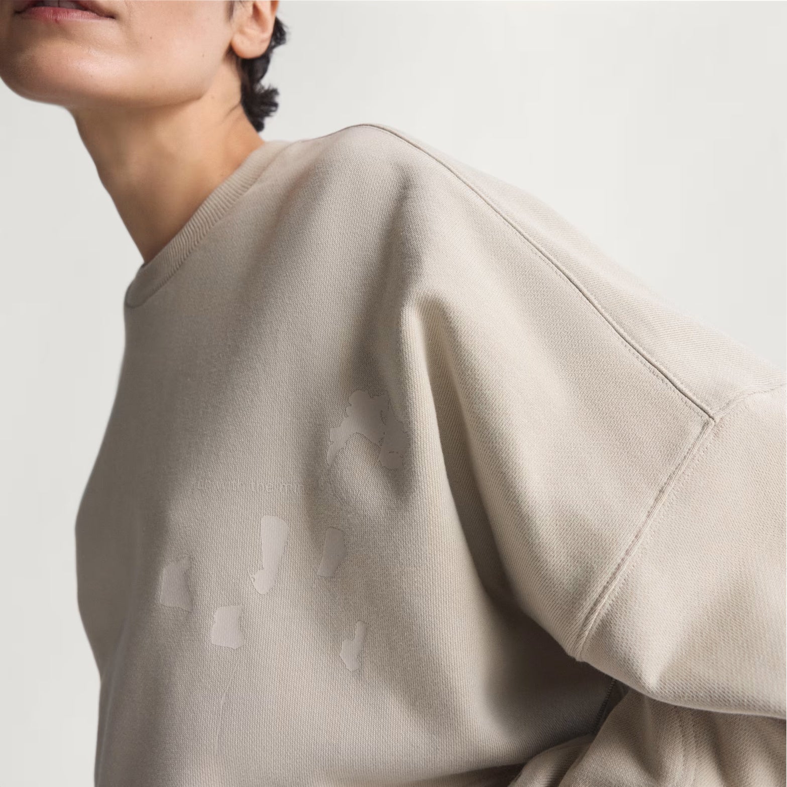 Women's Adi365 H.Koumori Running Crew Top Putty Grey - Image 3