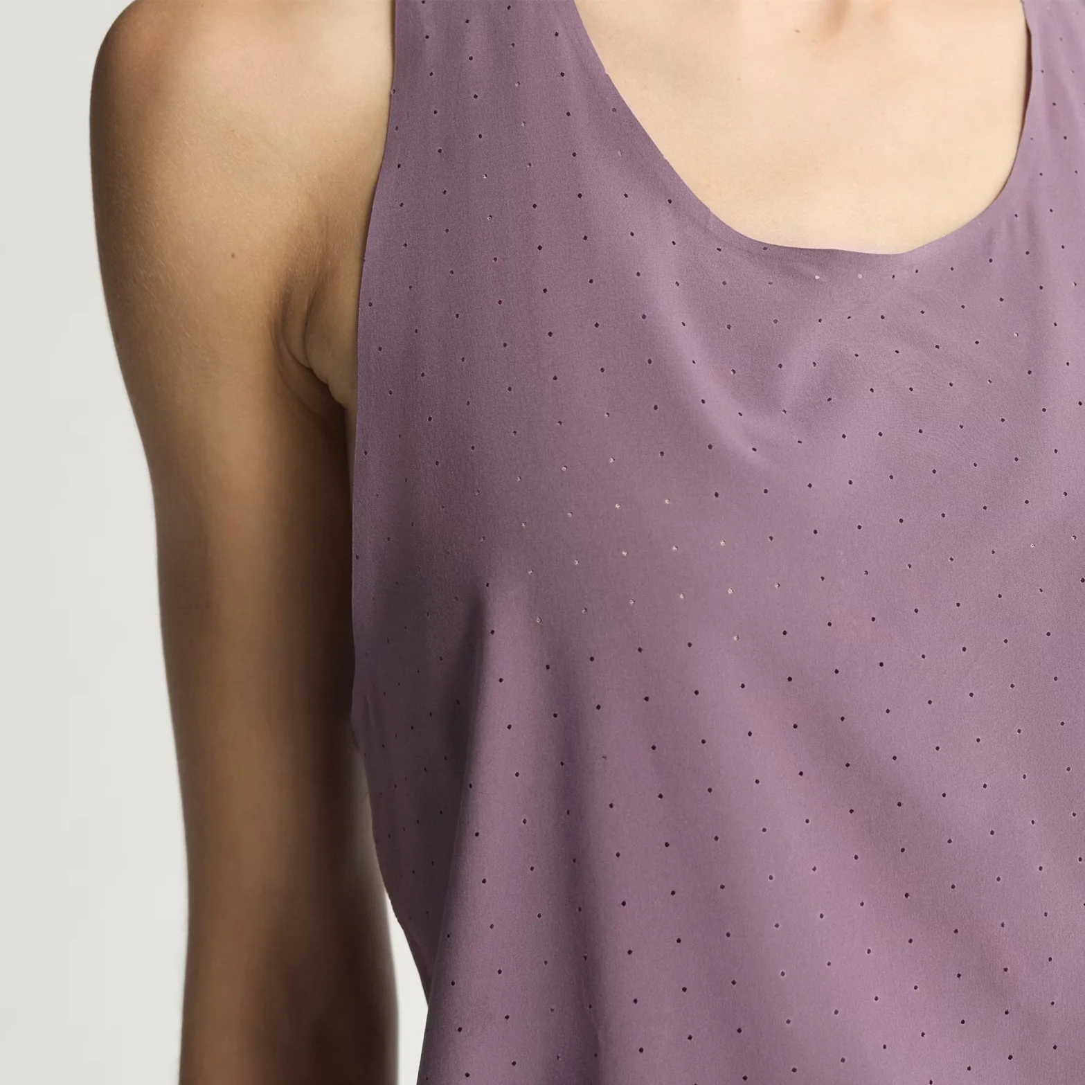 Women's Adi365 H.Koumori Running Tank Shadow Fig - Image 3