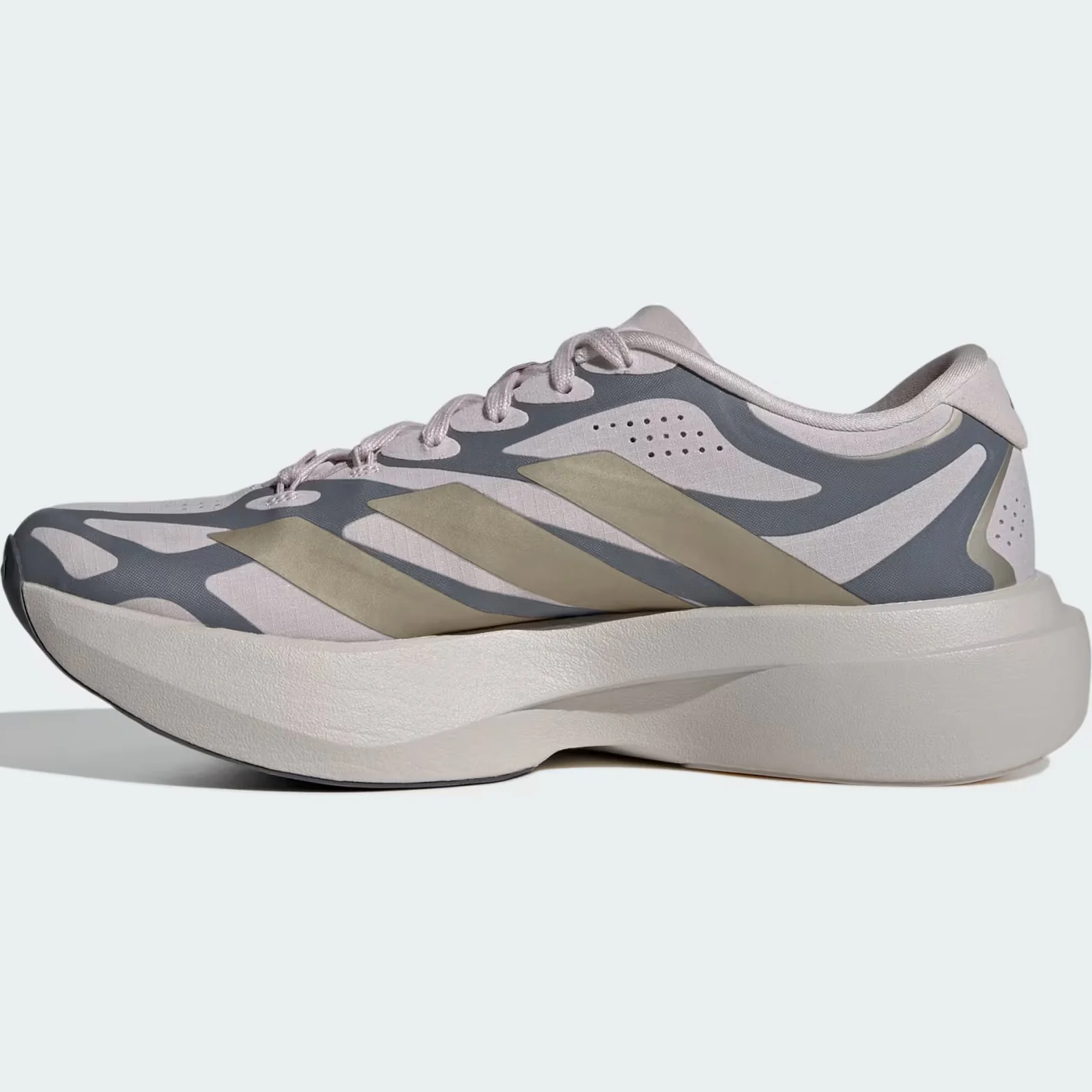 Women's Adizero EVO SL EXO Running Shoes Ice Purple / Cyber Metallic / Onix - Image 2