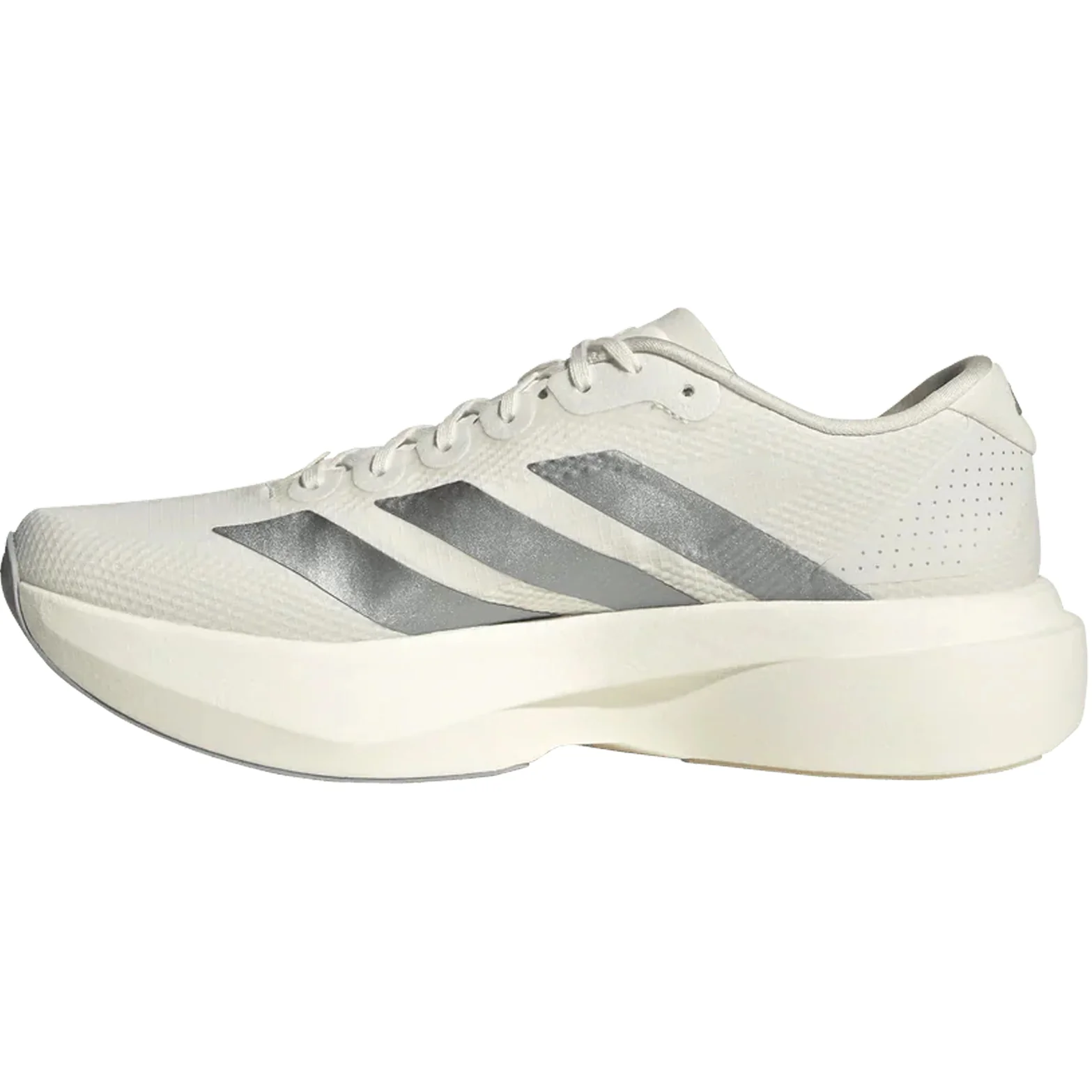 Women's Adizero EVO SL Woven Running Shoes Core White / Core White / Halo Silver - Image 2