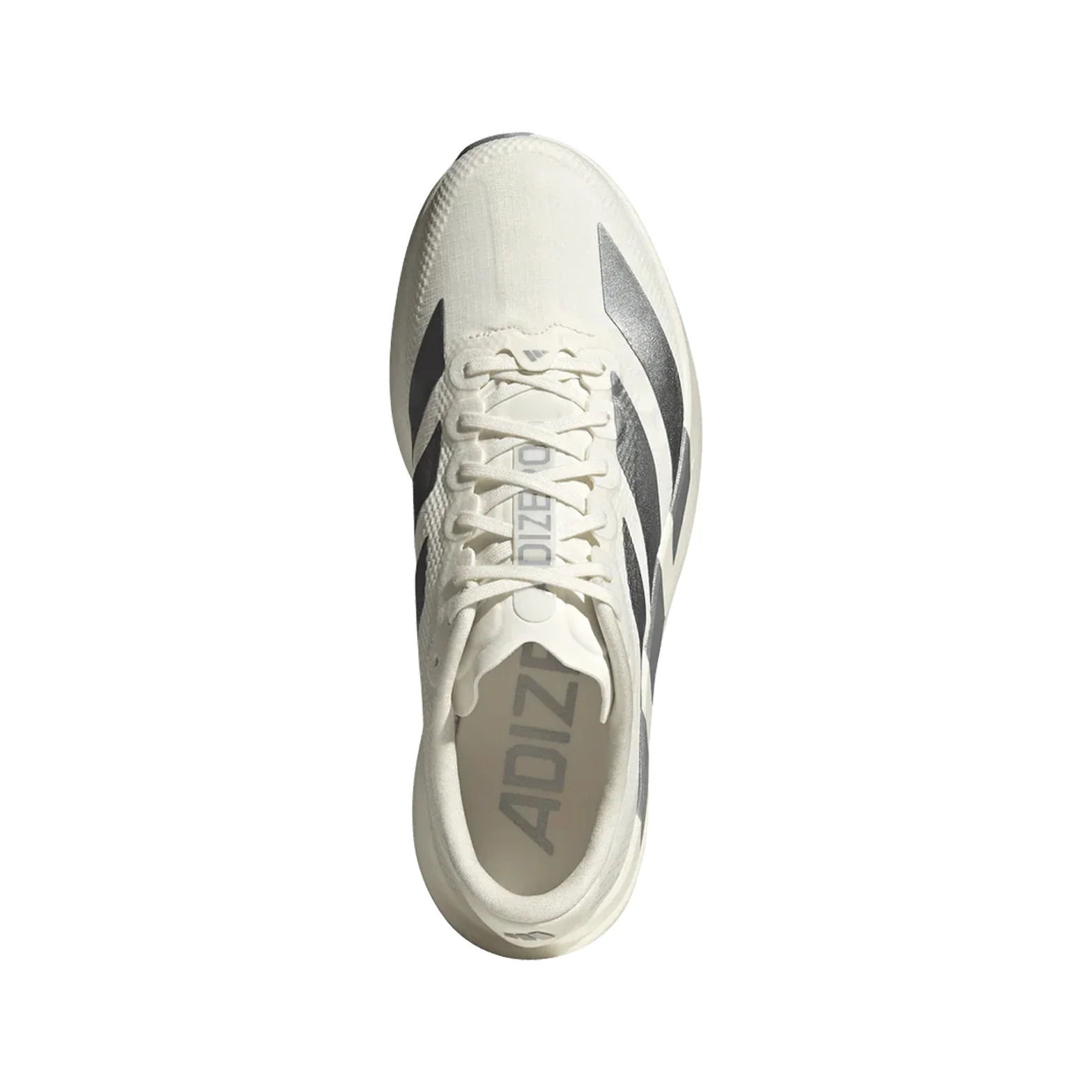 Women's Adizero EVO SL Woven Running Shoes Core White / Core White / Halo Silver - Image 3