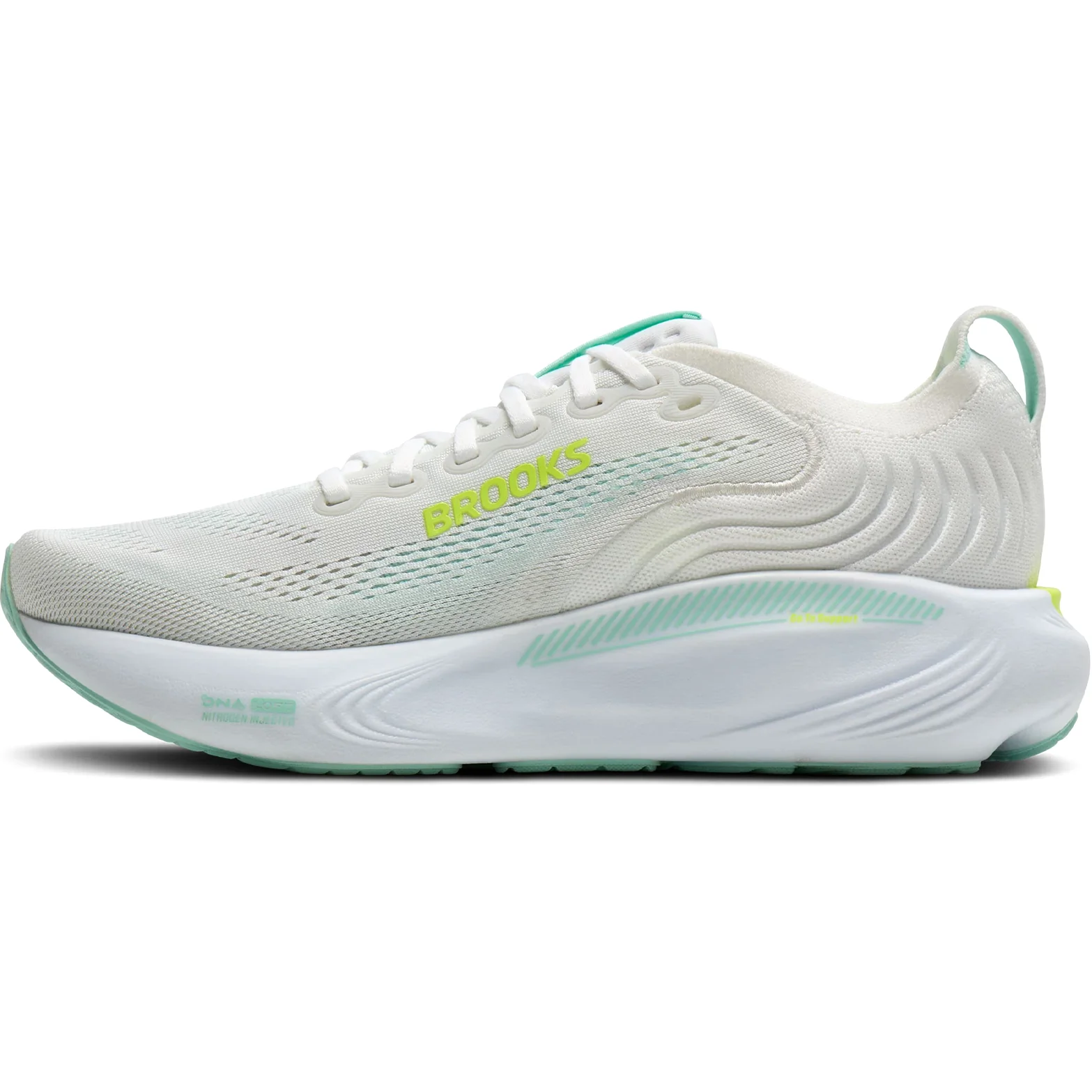 Women's Adrenaline GTS 25 Running Shoes White / Nightlife / Yucca - Image 2
