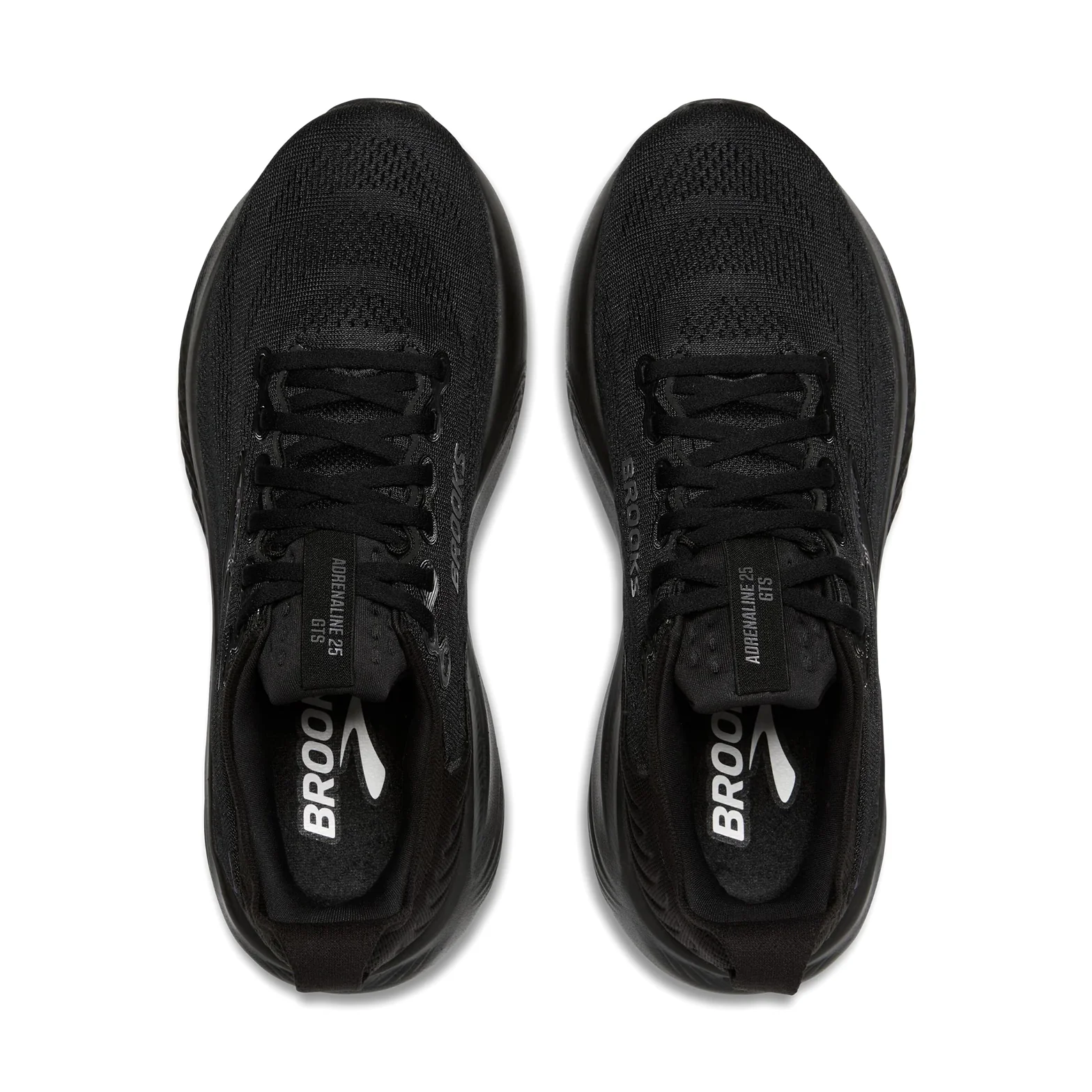 Women's Adrenaline GTS 25 Wide Fit Running Shoes Black / Black / Ebony - Image 3