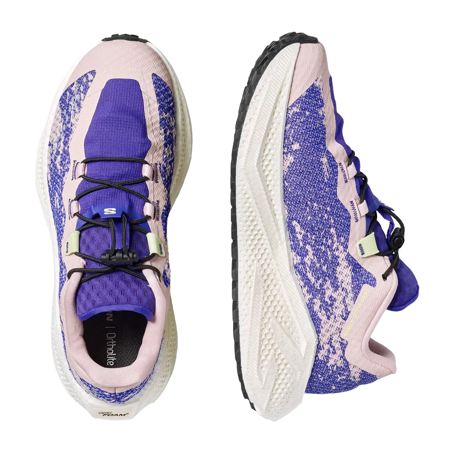 Women's Aero Glide 4 GRVL Running Shoes Shadow Gray / Deep Blue - Image 3