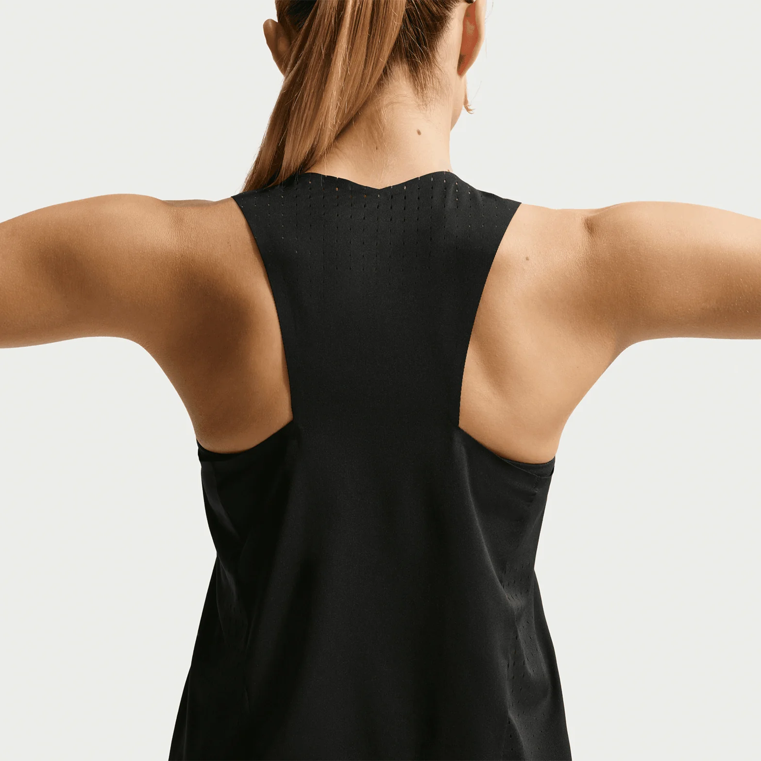 Women's Aeroswift Dri-FIT ADV Running Vest Black / White - Image 2
