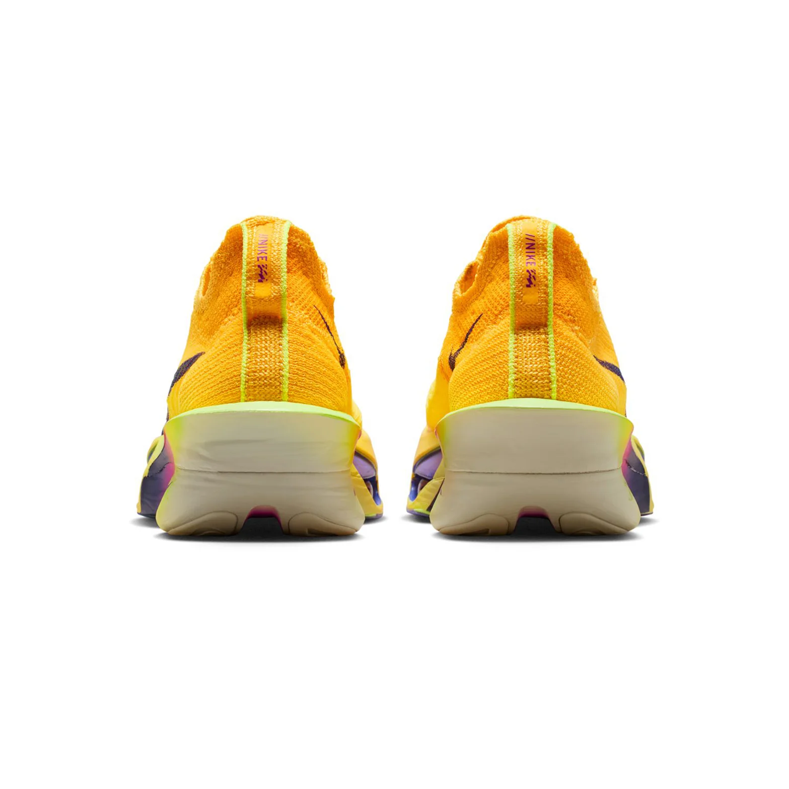 Women's Alphafly 3 Running Shoes Laser Orange / Citron Pulse / Volt Ice / Indigo Burst - Image 5