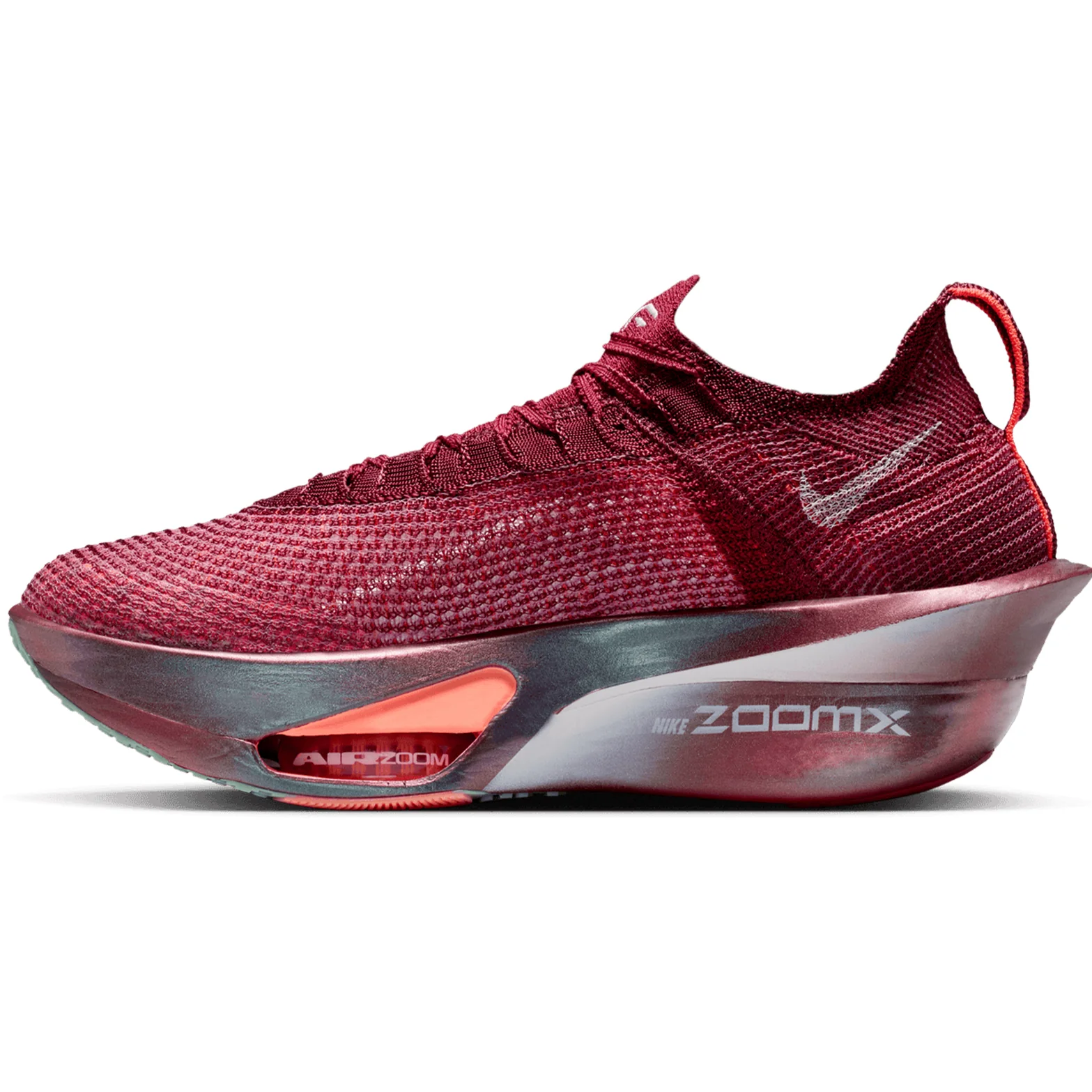 Women's Alphafly 3 SE Running Shoes Team Red / Bright Crimson / Barely Green - Image 2