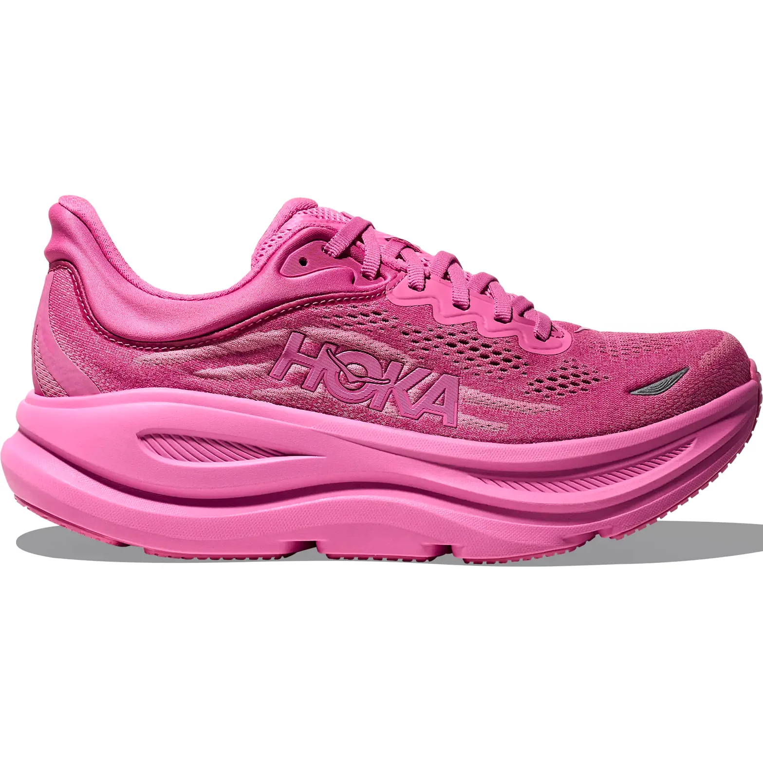 Women's Bondi 9 Running Shoes Crabapple / Crabapple