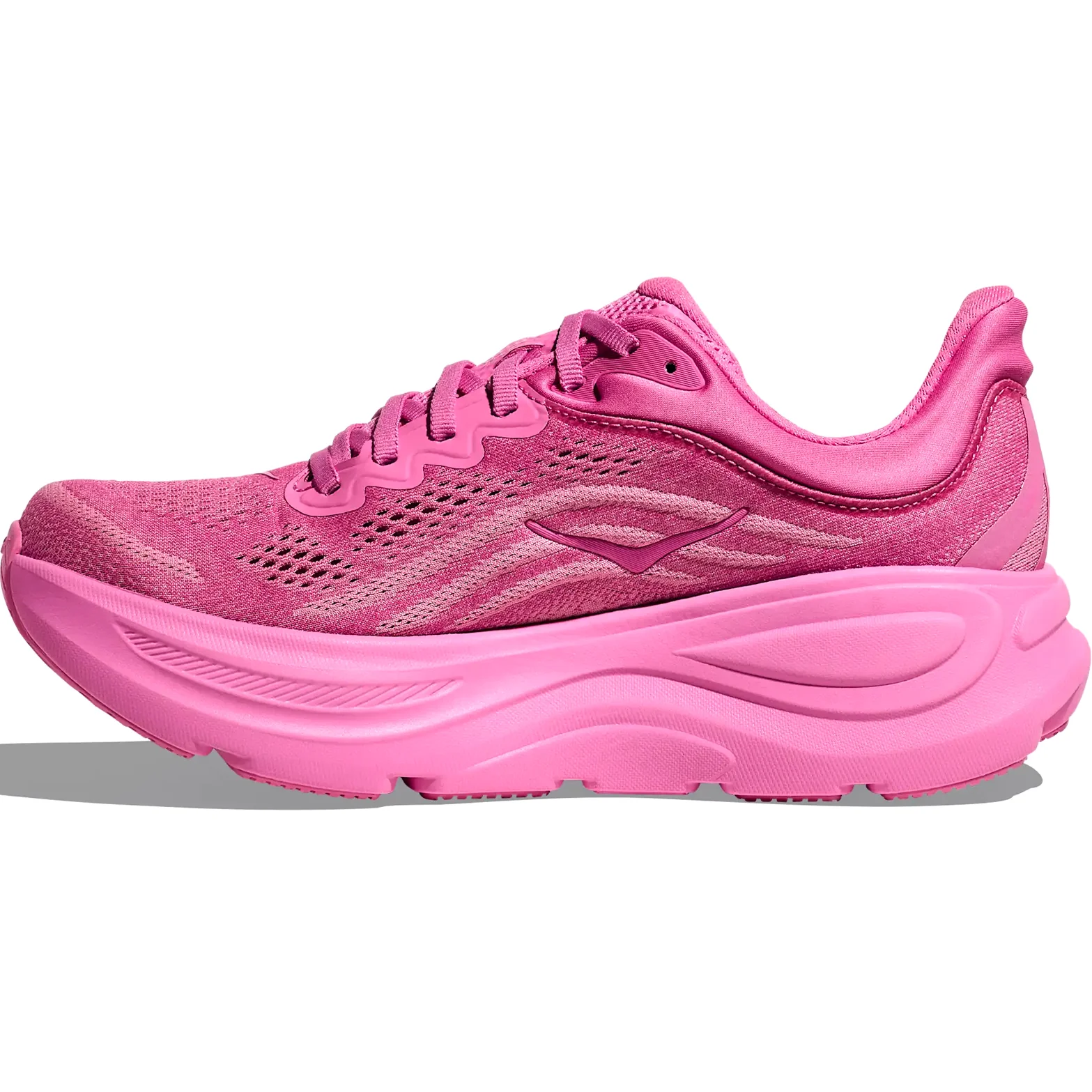 Women's Bondi 9 Running Shoes Crabapple / Crabapple - Image 2