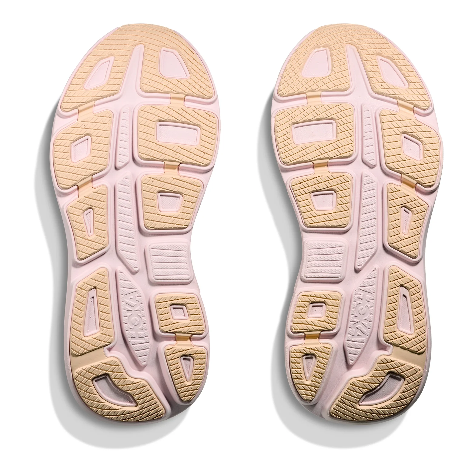 Women's Bondi 9 Running Shoes Lilac Cream / Tangerine Glow - Image 4