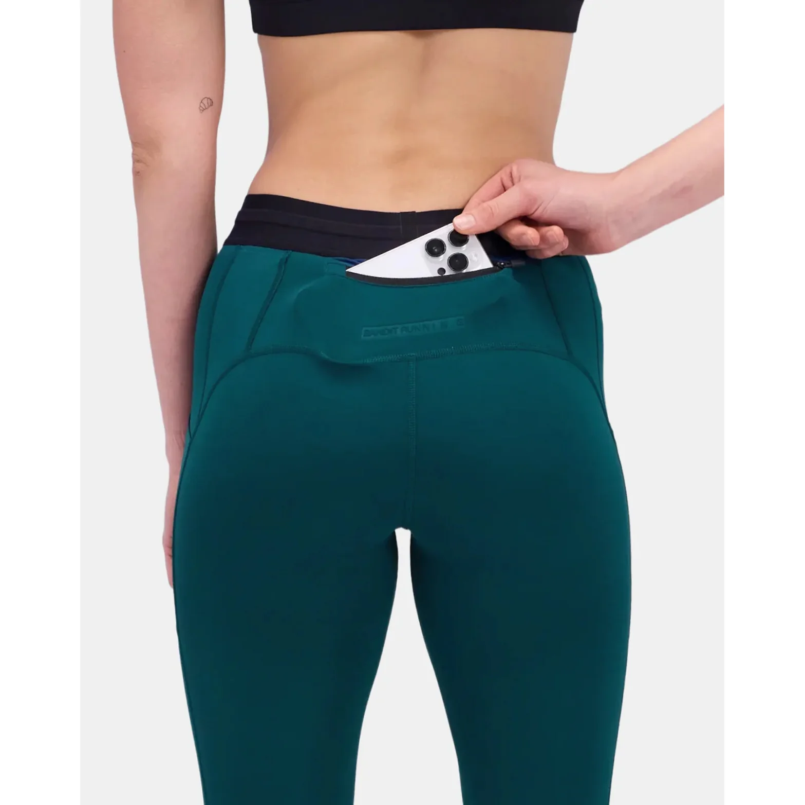 Women's Brushed Stamina Cold Weather Tights Storm - Image 3