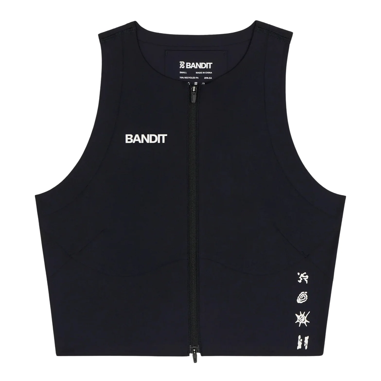 Women's Adapto Distance Race Top Black