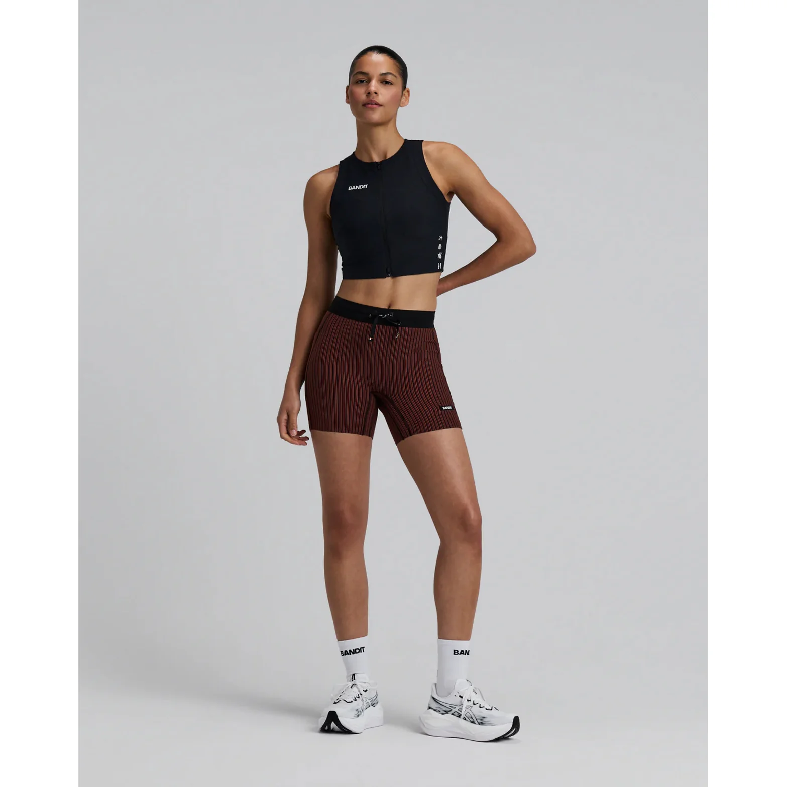 Women's Adapto Distance Race Top Black - Image 6