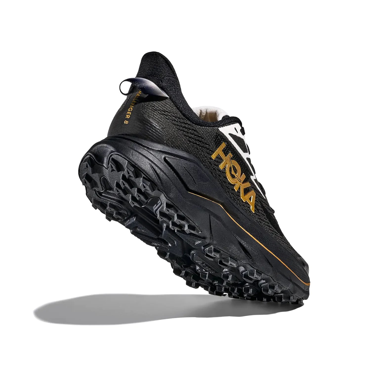 Women's Challenger 8 Koshi Tan-Tan Running Shoes Black / Gold - Image 7