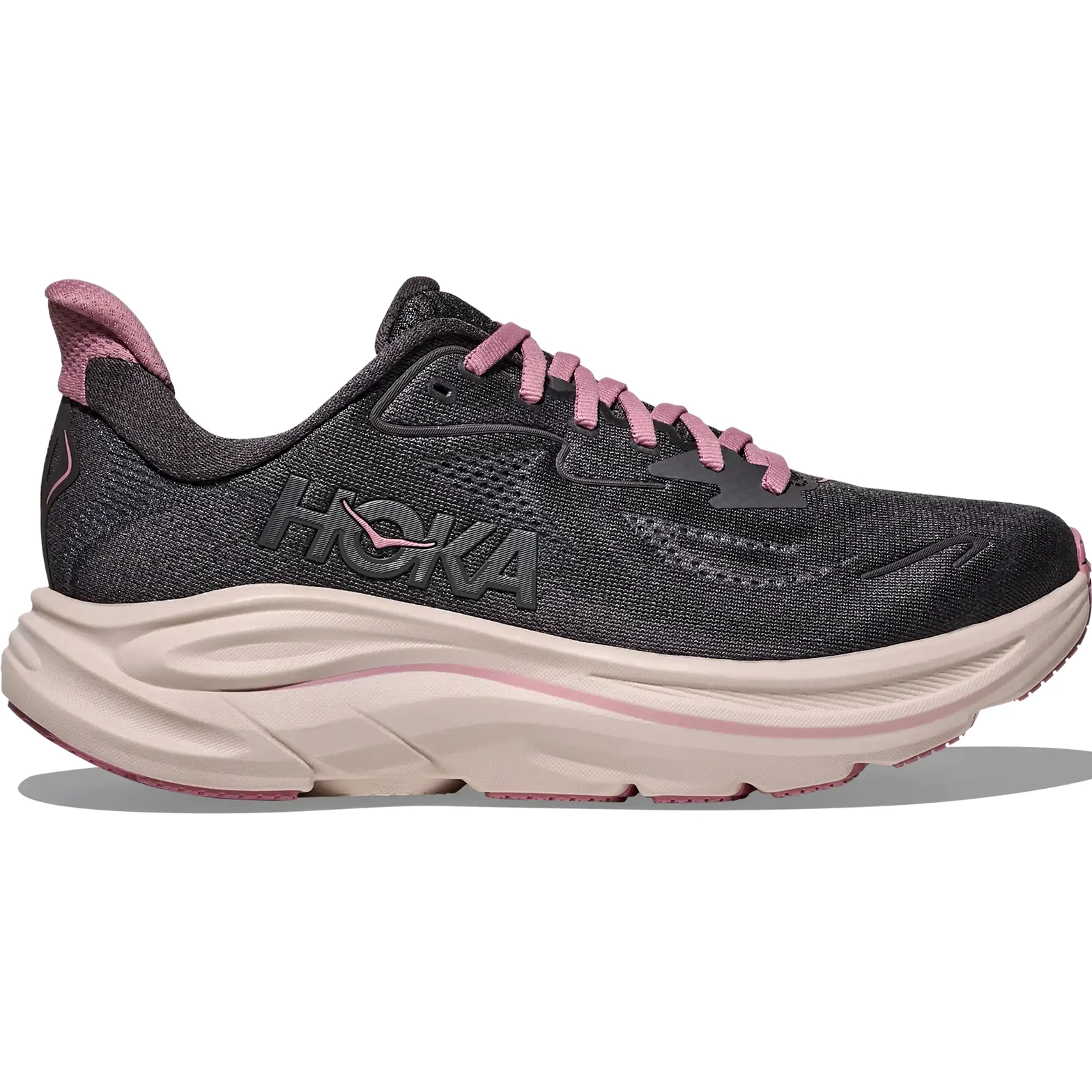 Women's Clifton 10 Running Shoes Galaxy / Dried Rose