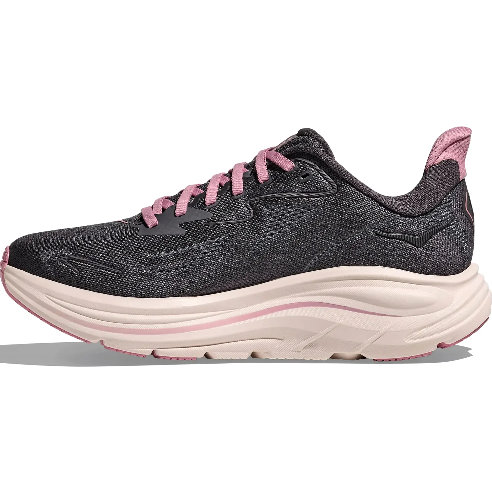 Women's Clifton 10 Running Shoes Galaxy / Dried Rose - Image 2