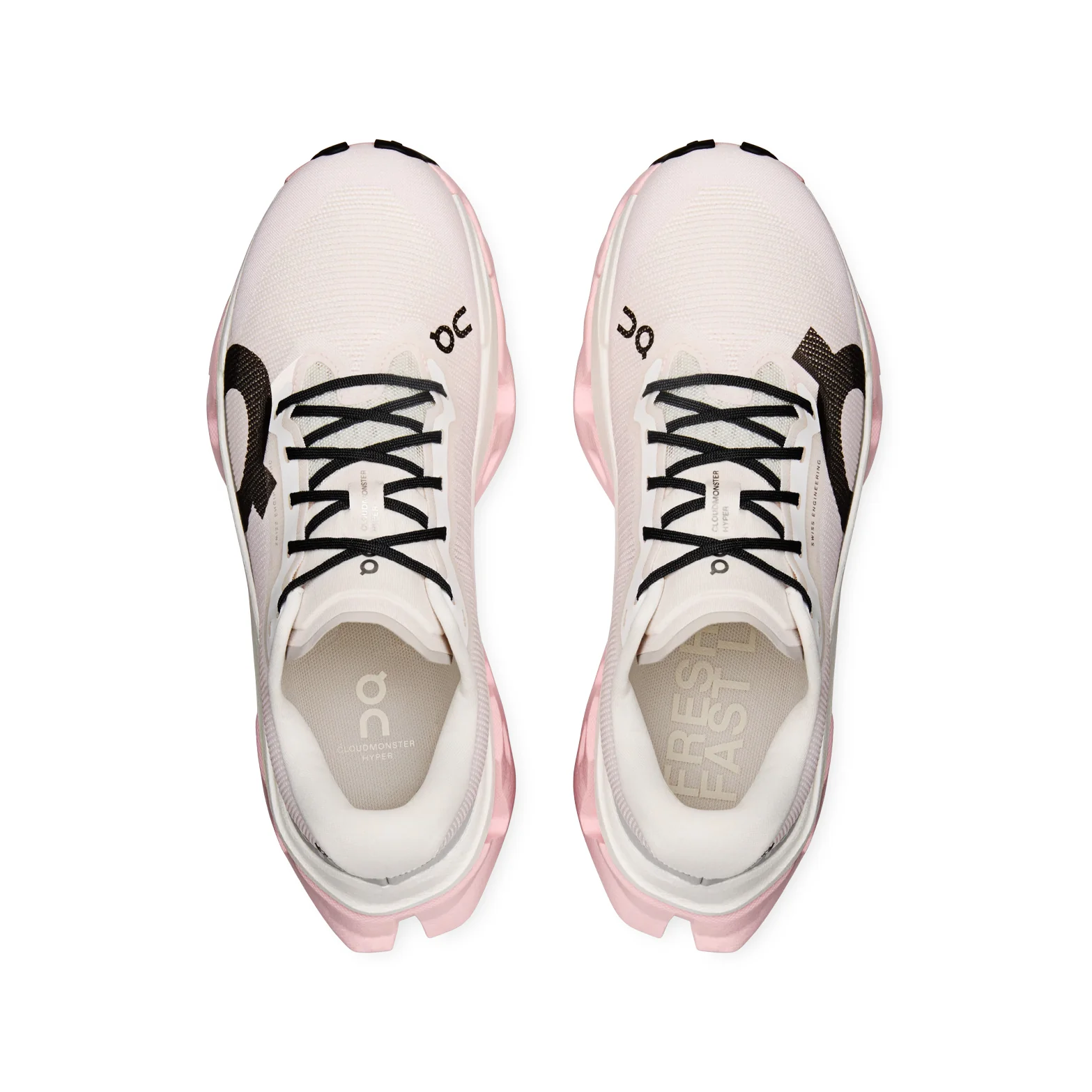 Women's Cloudmonster 3 Hyper Ivory / Peony - Image 3