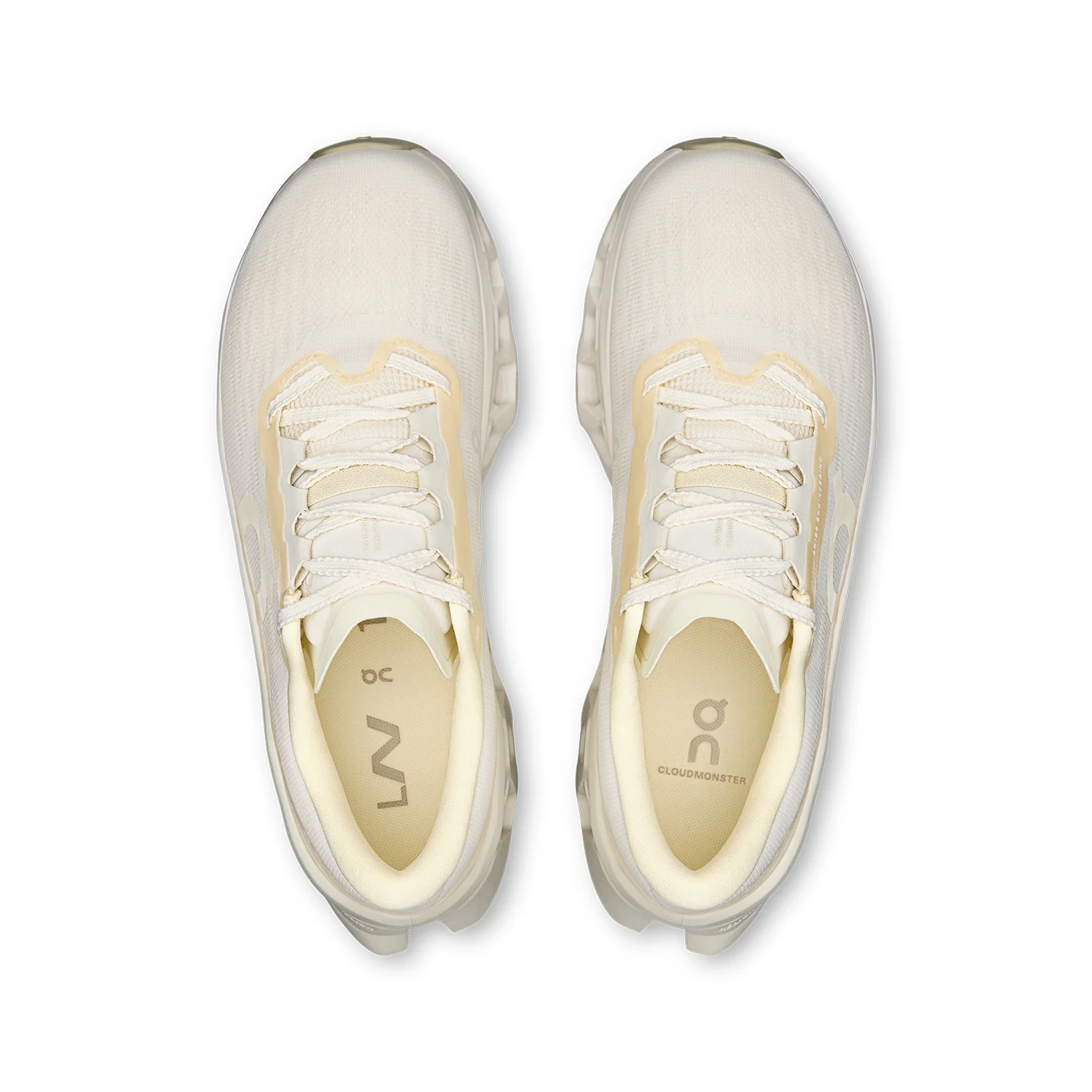 Women's Cloudmonster 3 LN1 Running Shoes Ivory / Ray - Image 3
