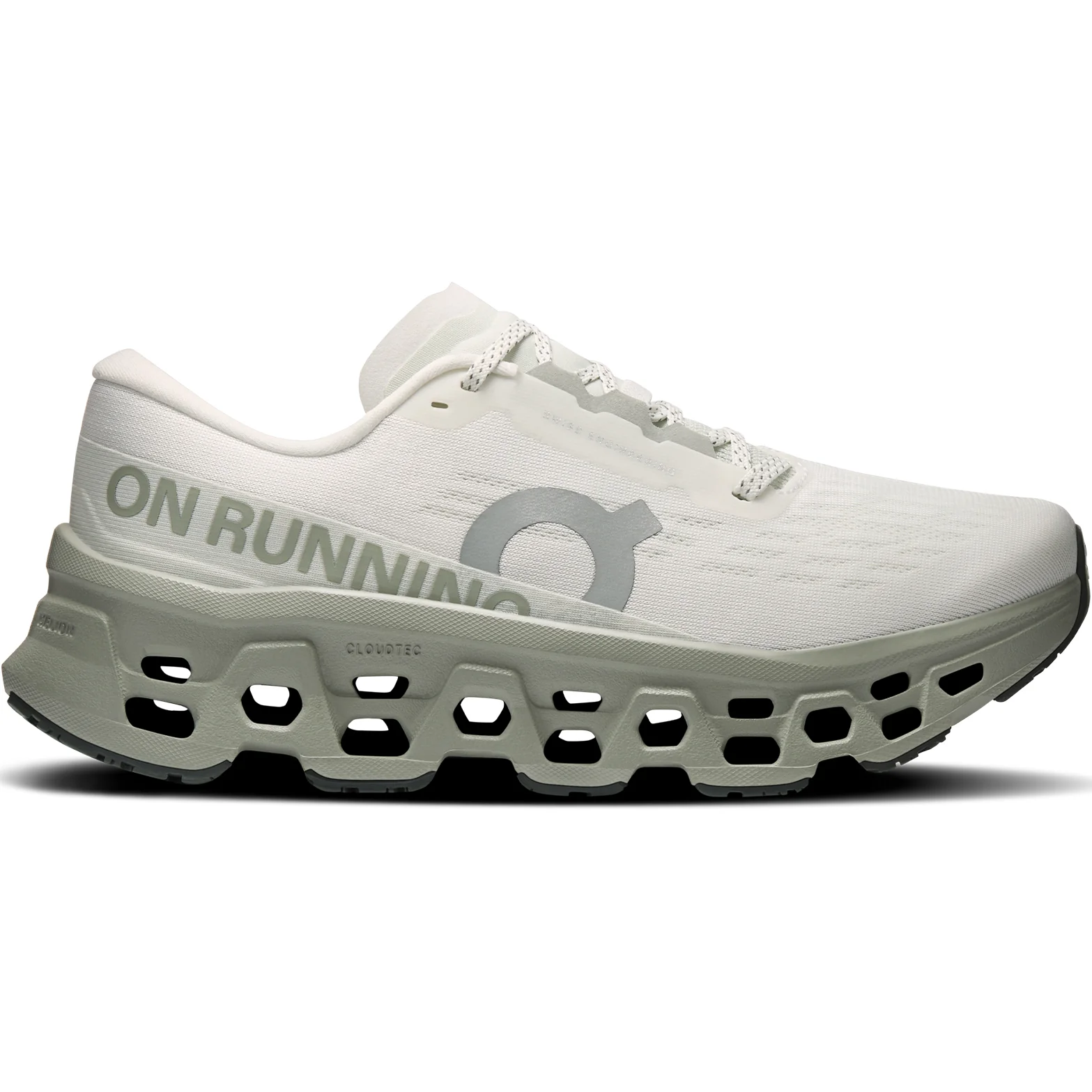 Women's Cloudmonster 3 Running Shoes Ivory / Tin