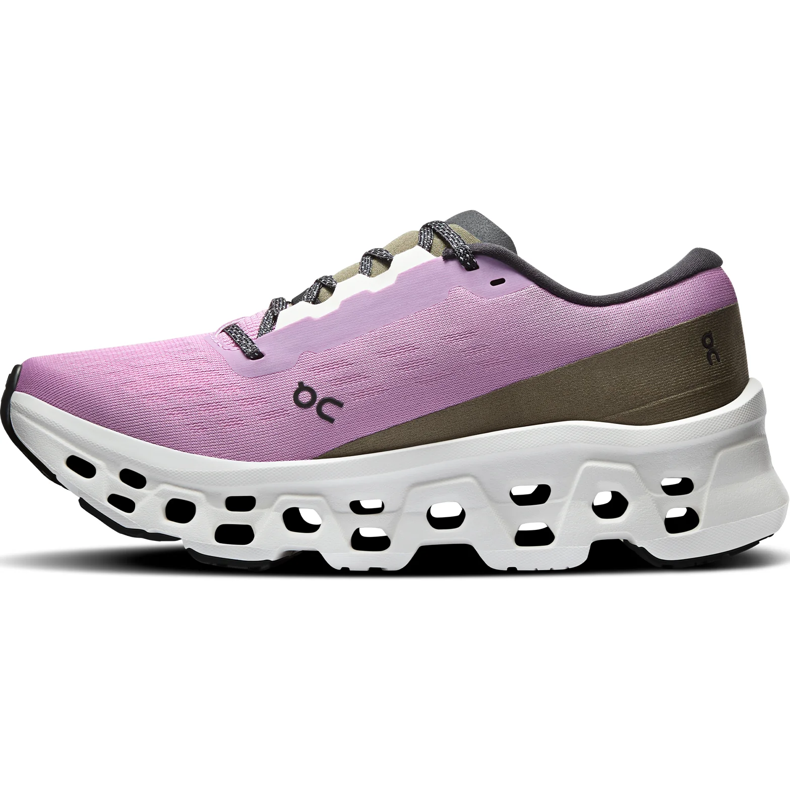 Women's Cloudmonster 3 Running Shoes Sakura / Ivory - Image 2