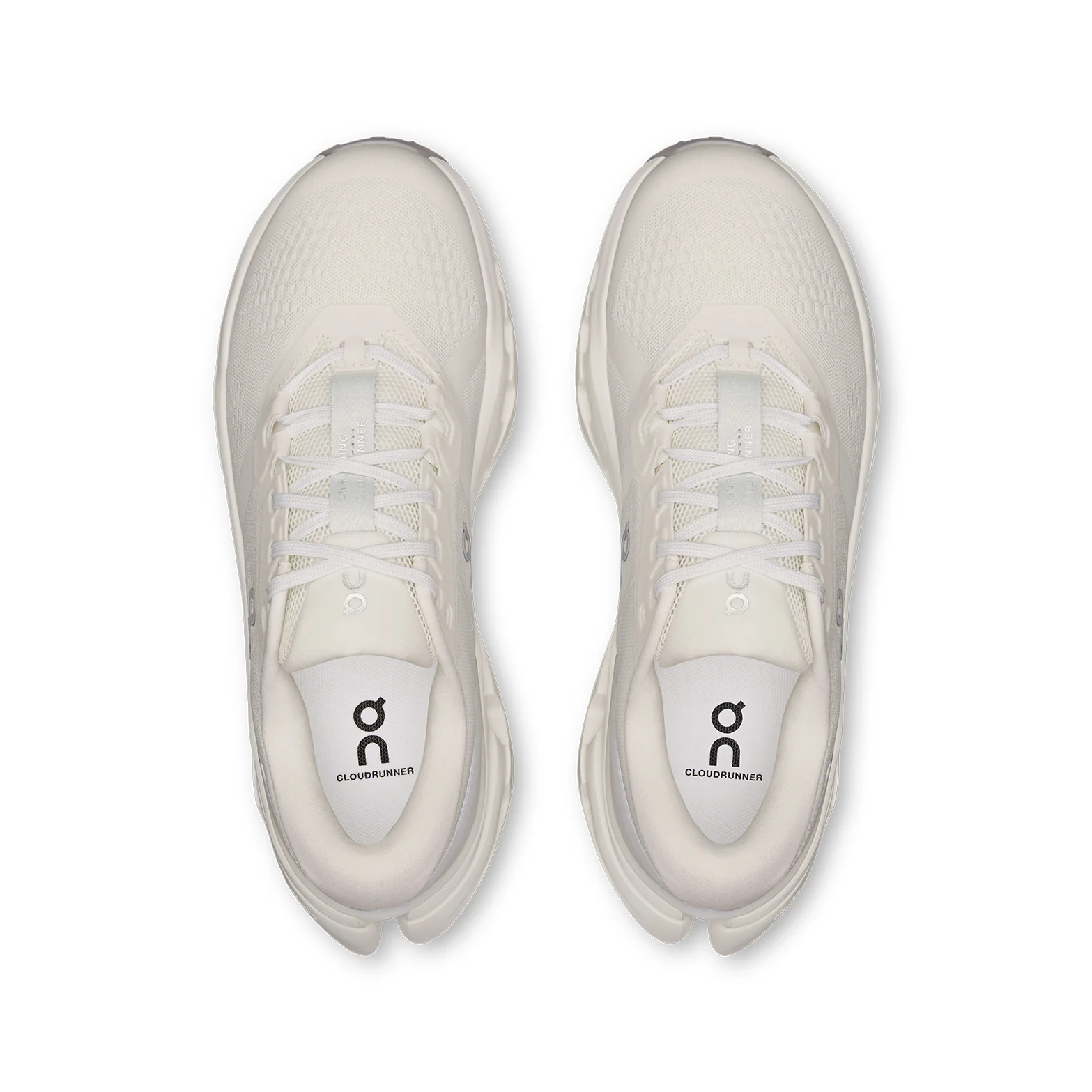 Women's Cloudrunner 3 Wide Fit Running Shoes White / Ivory - Image 3