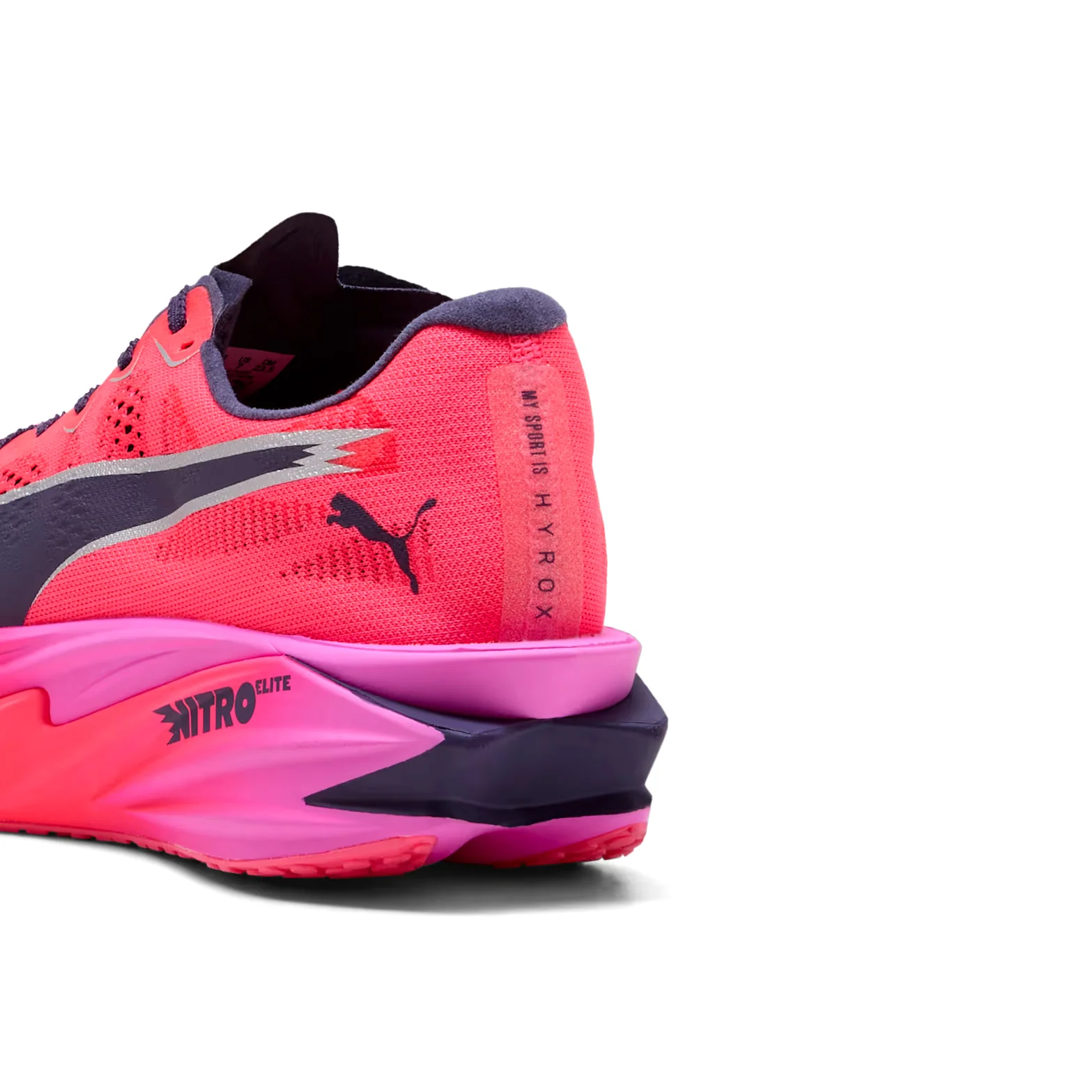 Women's Deviate NITRO Elite 4 HYROX Running Shoes Pure Pink / Electric Orchid / Deep Plum - Image 4