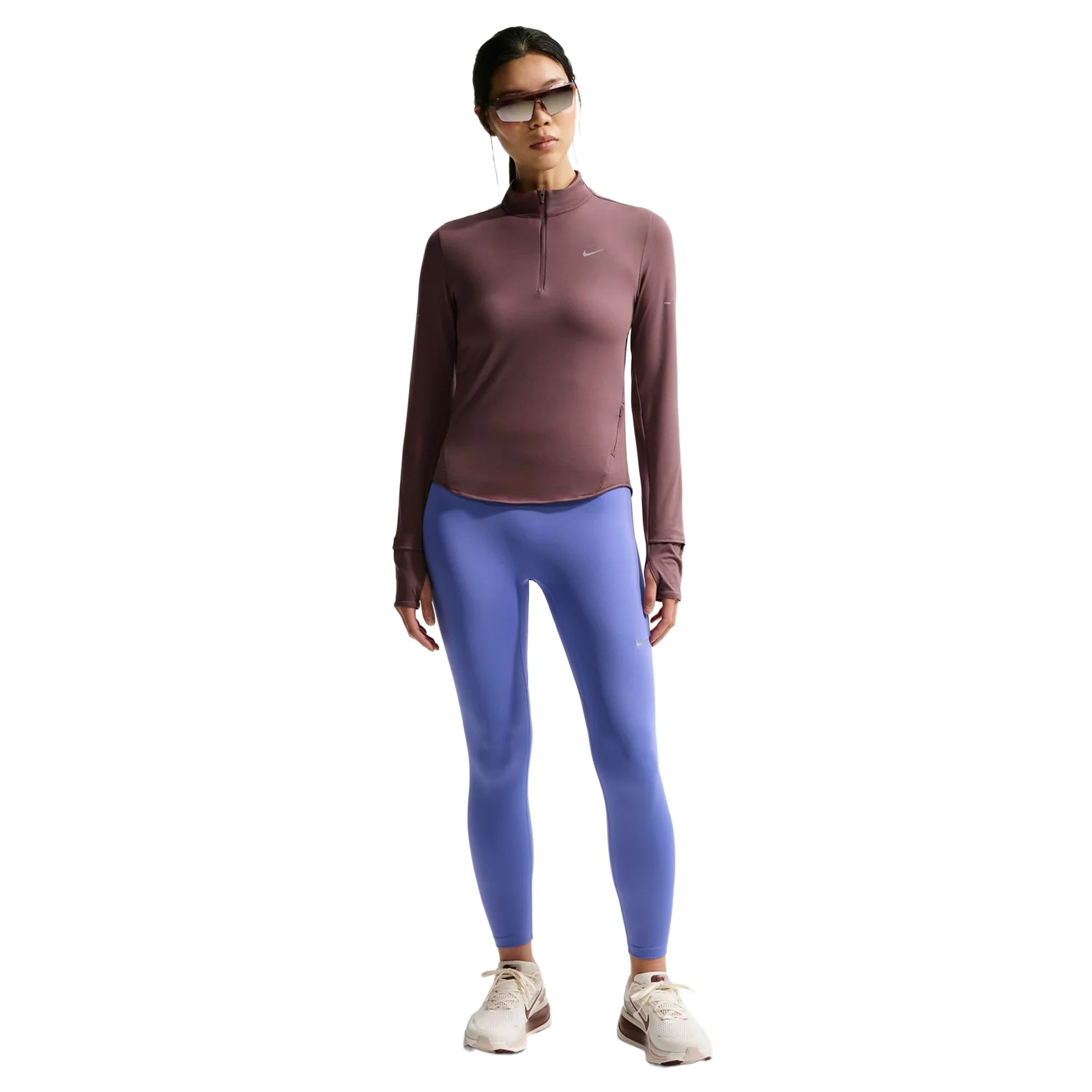 Women's Dri-FIT Swift 1/4 Zip Running Top Tattoo - Image 3