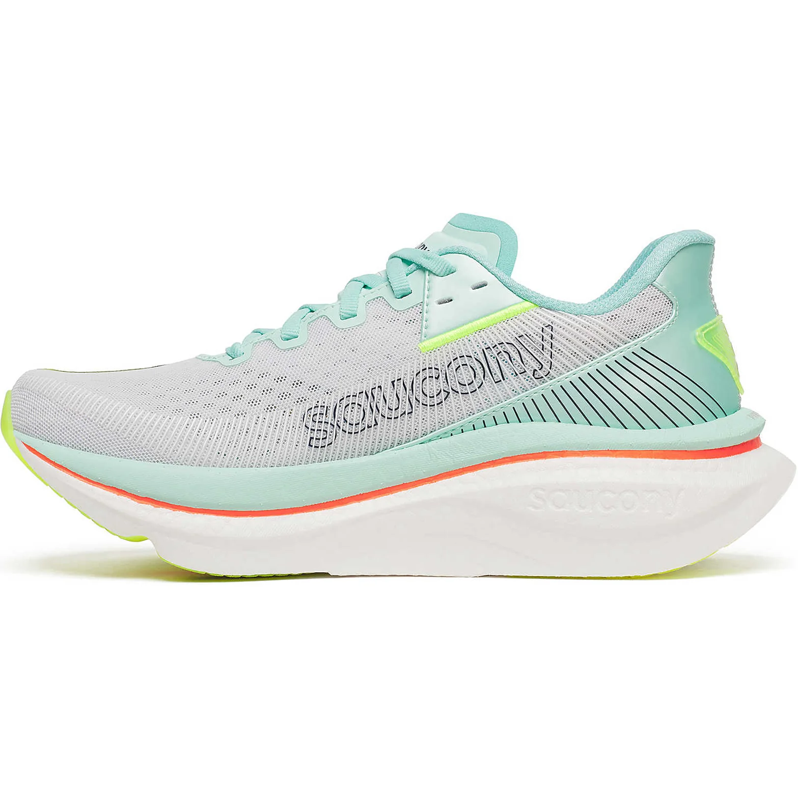 Women's Endorphin Azura Running Shoes White / Splash - Image 2
