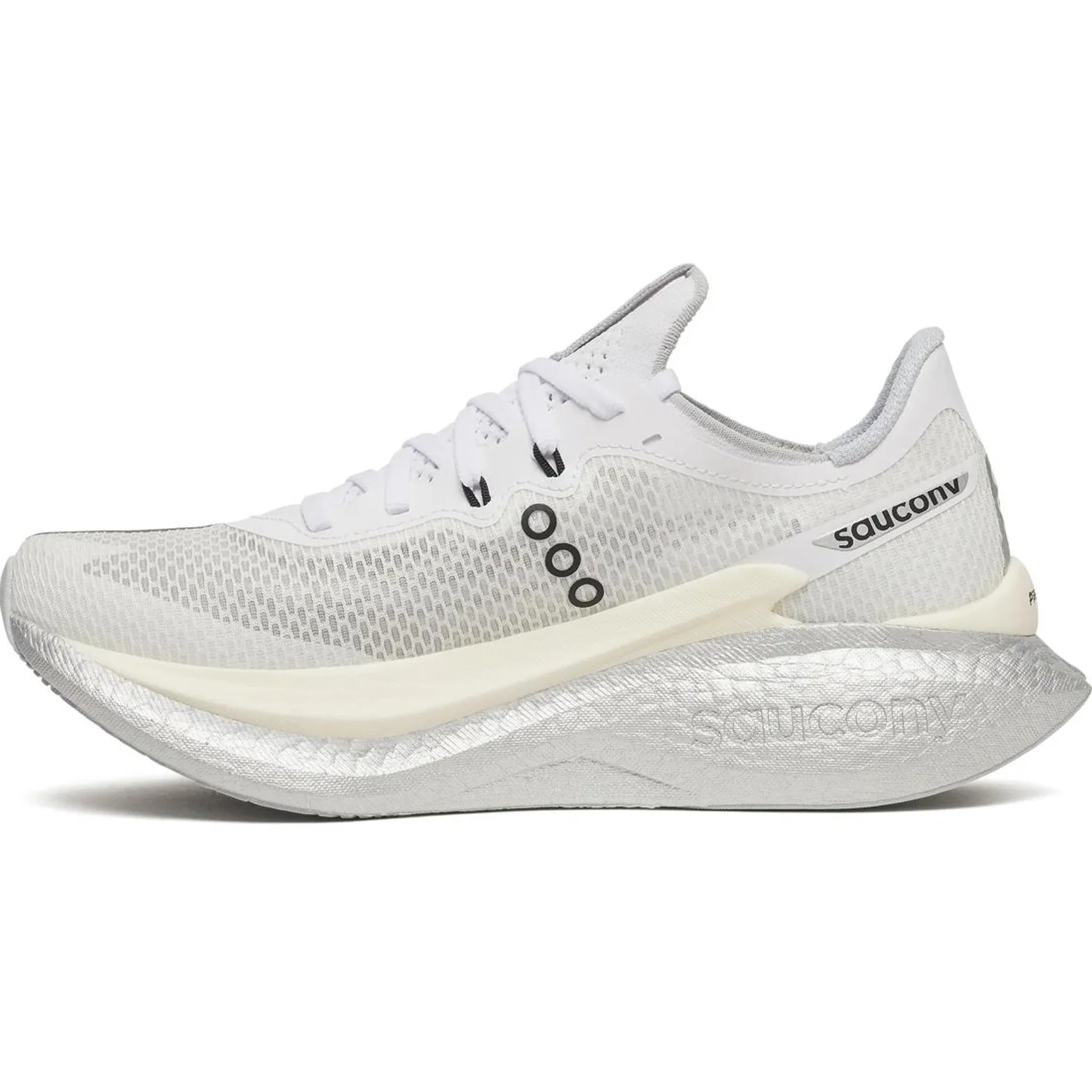 Women's Endorphin Pro 5 Running Shoes White / Black - Image 2