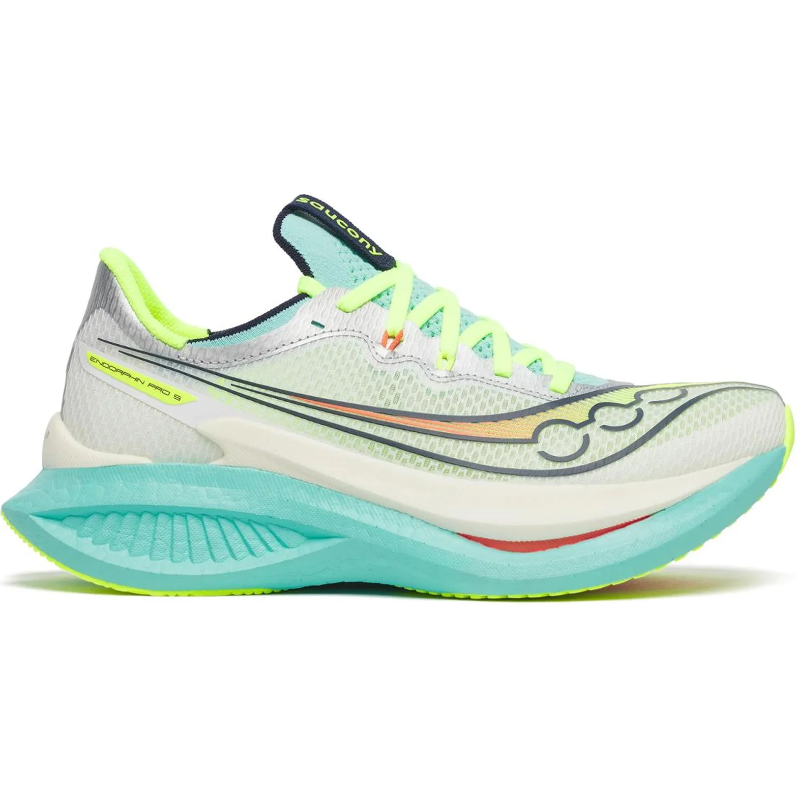 Women's Endorphin Pro 5 Running Shoes White / Splash