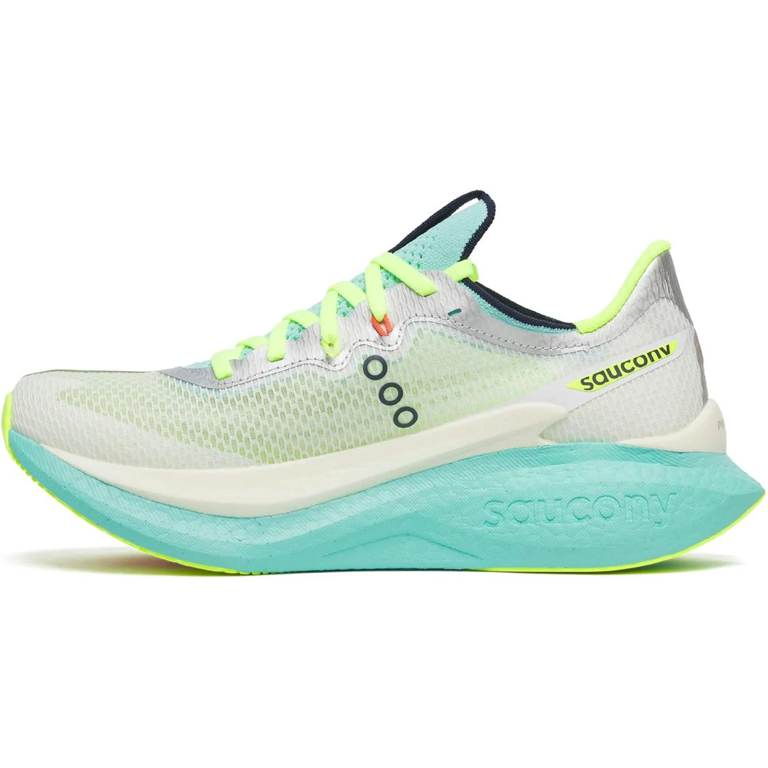 Women's Endorphin Pro 5 Running Shoes White / Splash - Image 2