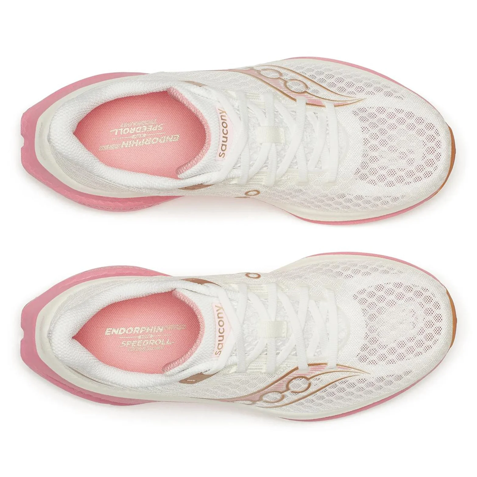 Women's Endorphin Speed 5 Running Shoes Ivory / Mauve - Image 3