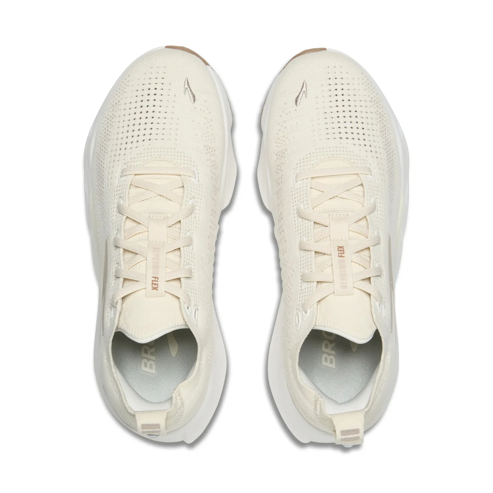Women's Glycerin Flex Running Shoes Coconut / Chateau / Portabella - Image 3