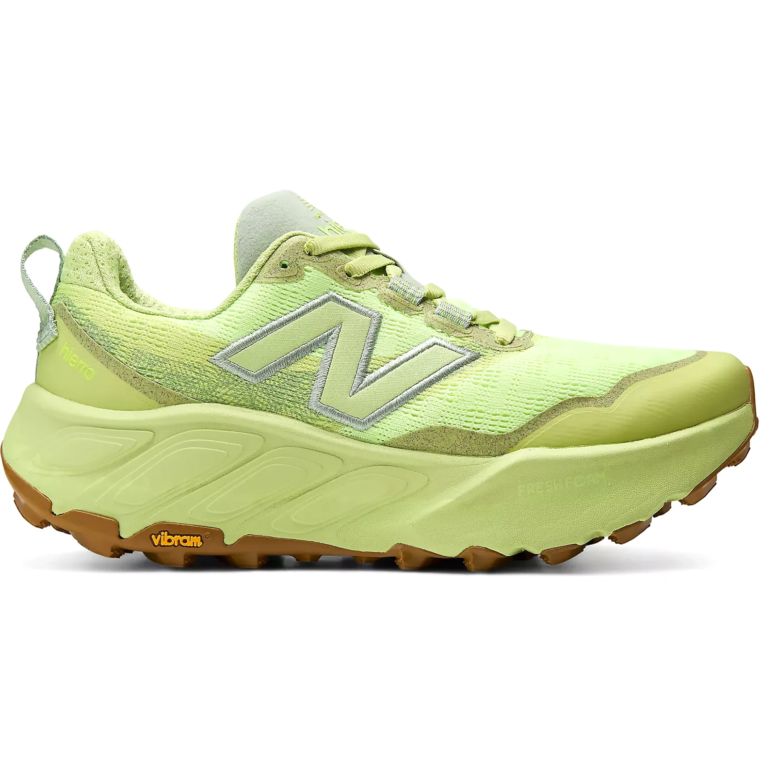 Women's Fresh Foam X Hierro v9 Trail Running Shoes Afterglow / Mosaic Green
