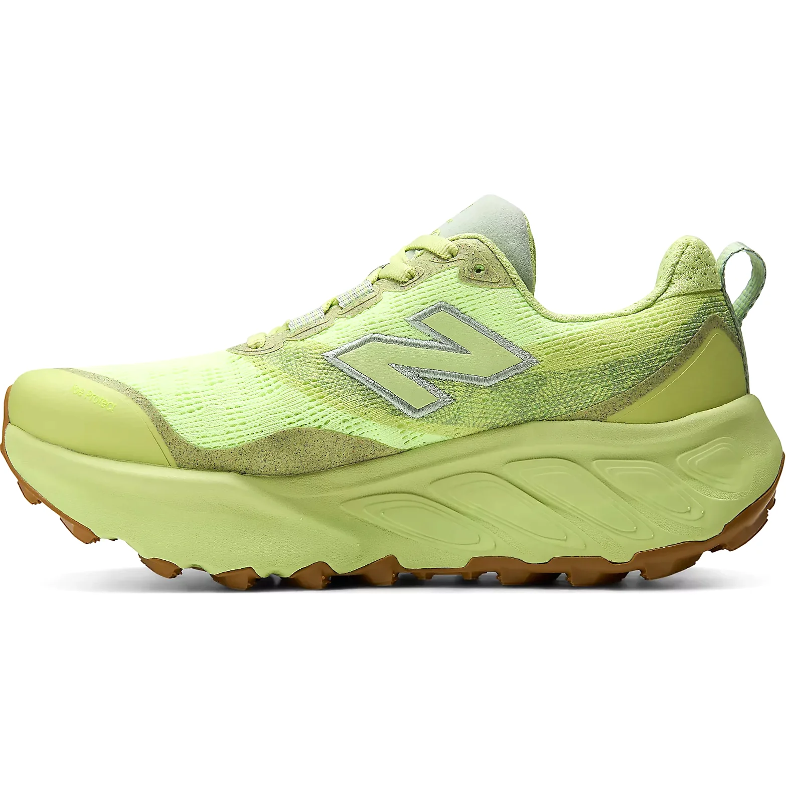 Women's Fresh Foam X Hierro v9 Trail Running Shoes Afterglow / Mosaic Green - Image 2