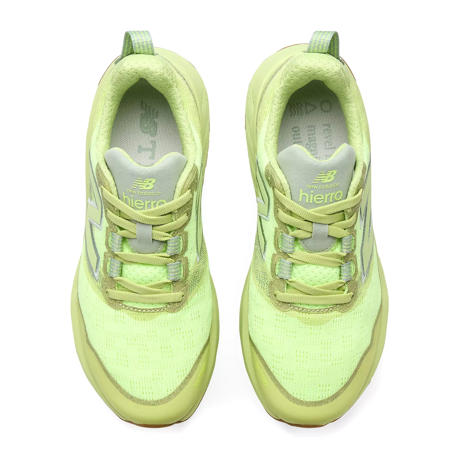 Women's Fresh Foam X Hierro v9 Trail Running Shoes Afterglow / Mosaic Green - Image 3