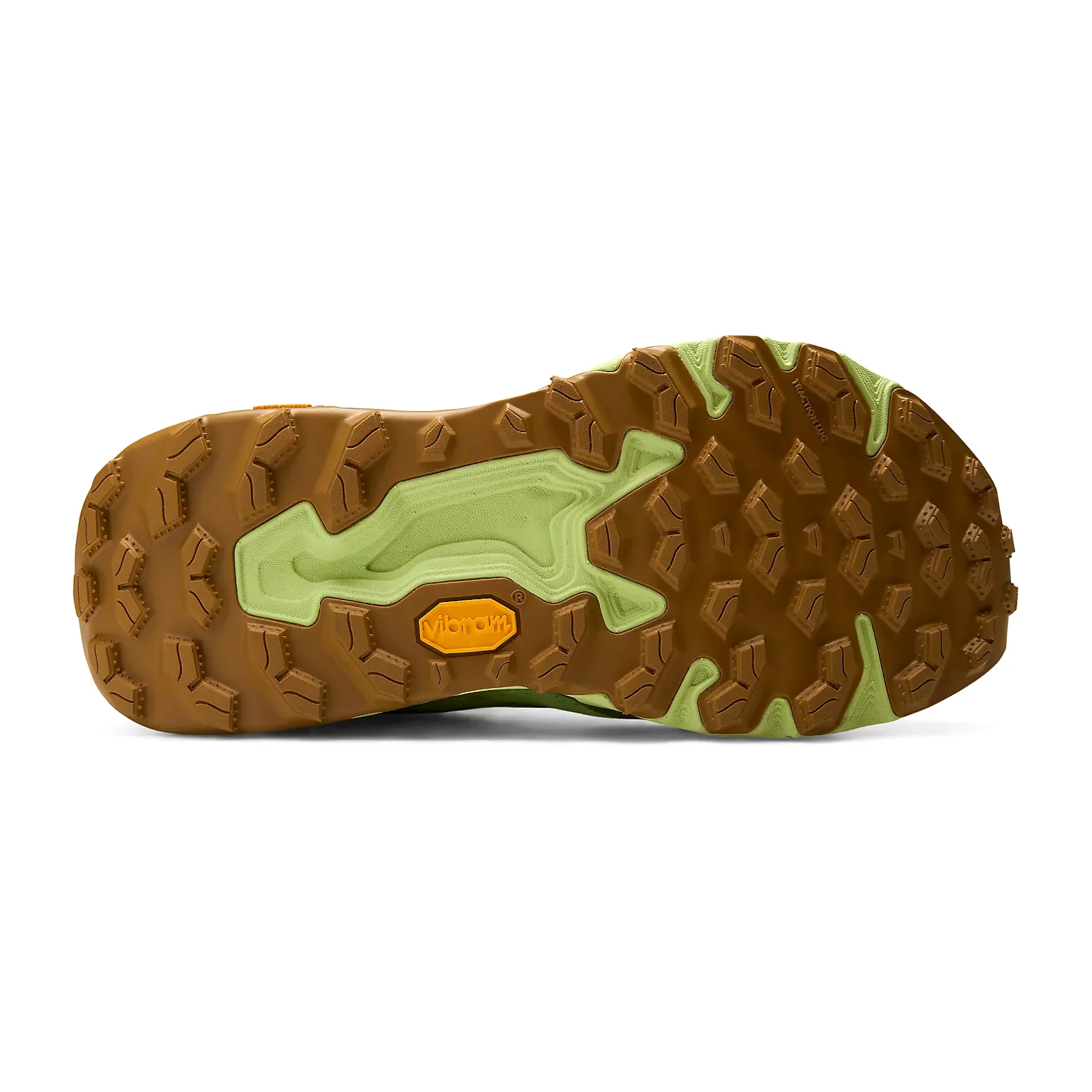 Women's Fresh Foam X Hierro v9 Trail Running Shoes Afterglow / Mosaic Green - Image 4