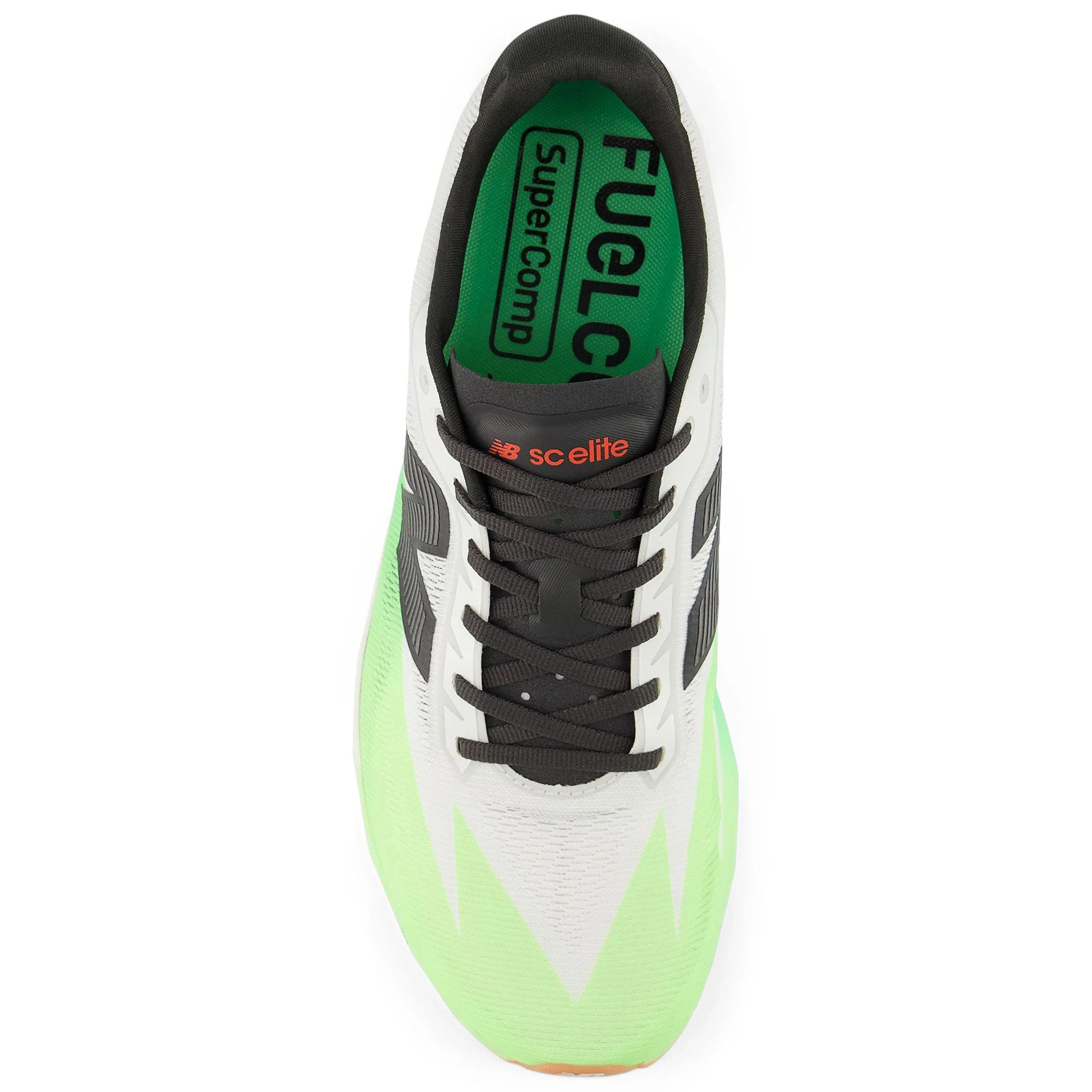 Women's FuelCell Rebel v5 Riswing Running Shoes White / Mint Flash / Lime Leaf - Image 4